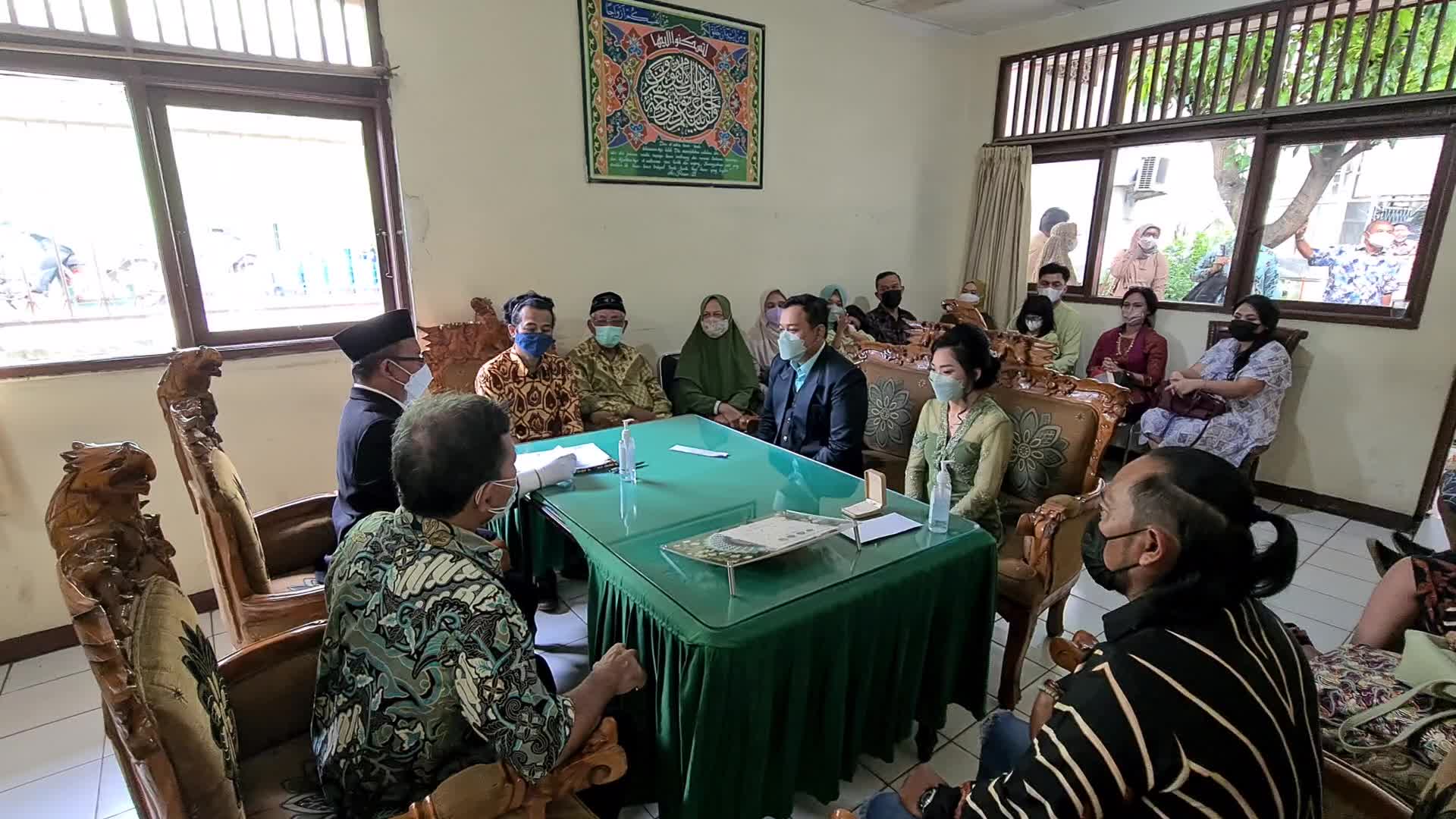 Palindrome wedding in Indonesia amid the COVID-19 pandemic