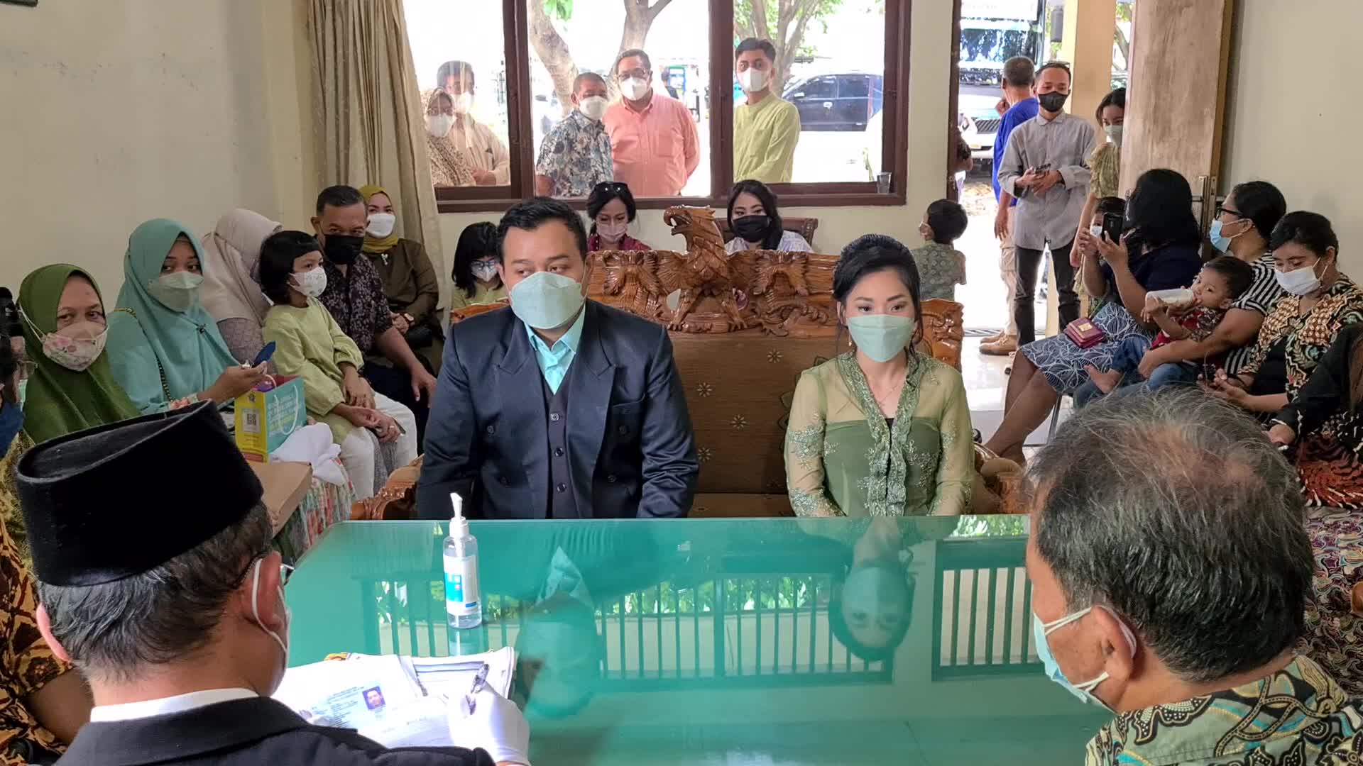 Palindrome wedding in Indonesia amid the COVID-19 pandemic