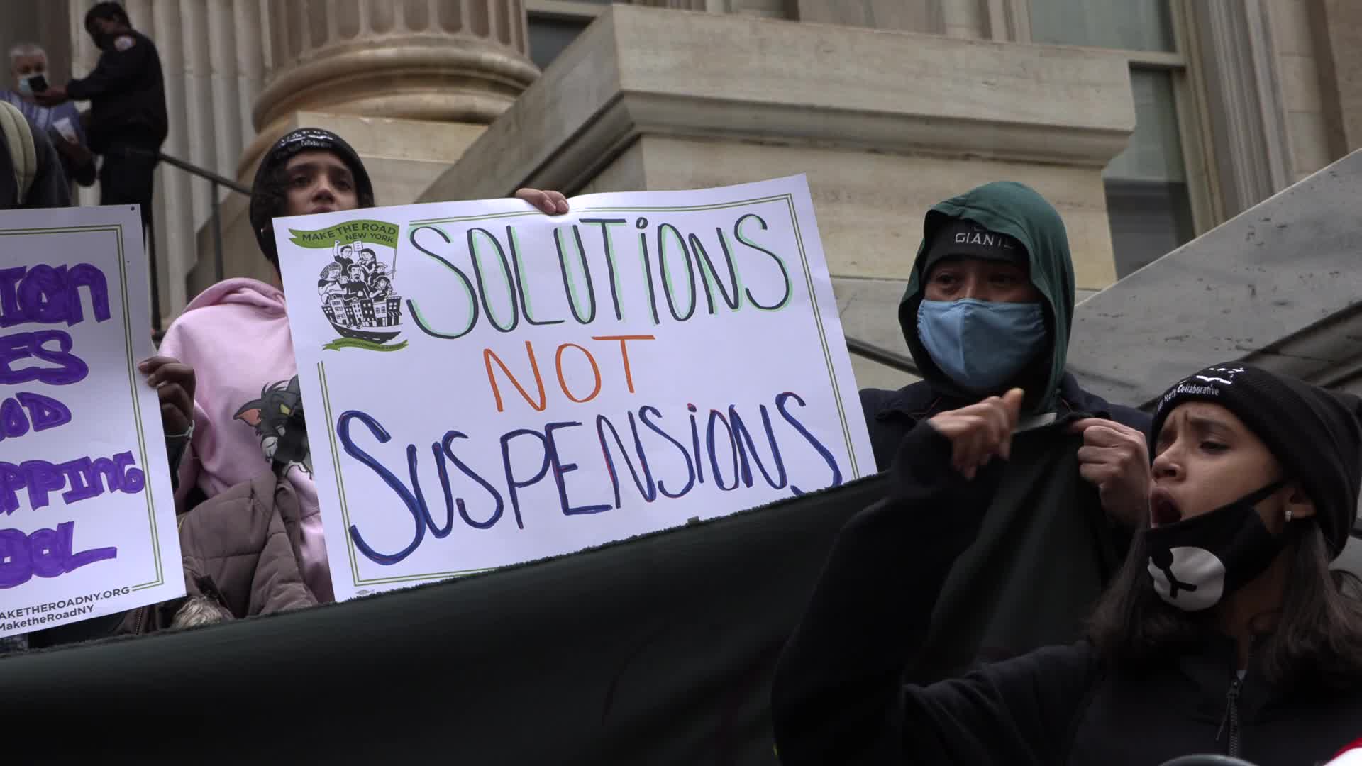 NYC: Students Call for End to School-to-Prison Pipeline 