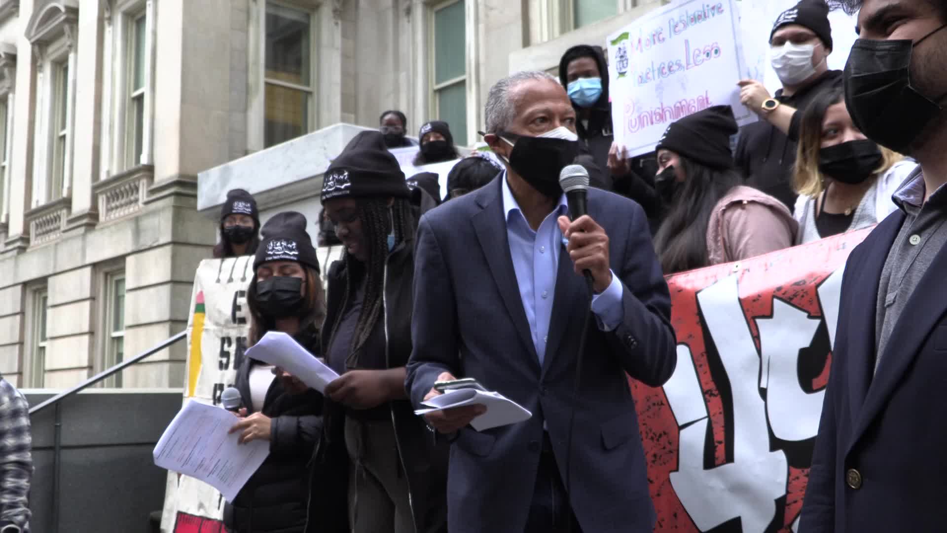 NYC: Students Call for End to School-to-Prison Pipeline 