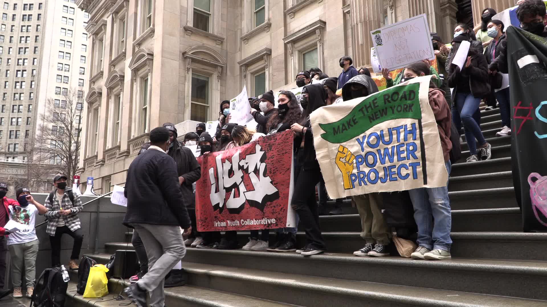 NYC: Students Call for End to School-to-Prison Pipeline 