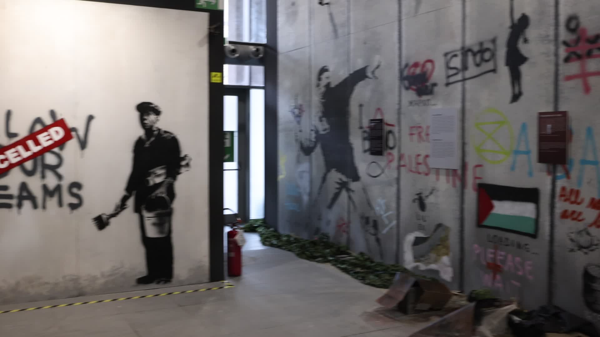 "The World of Banksy" Art Exhibition In Turin