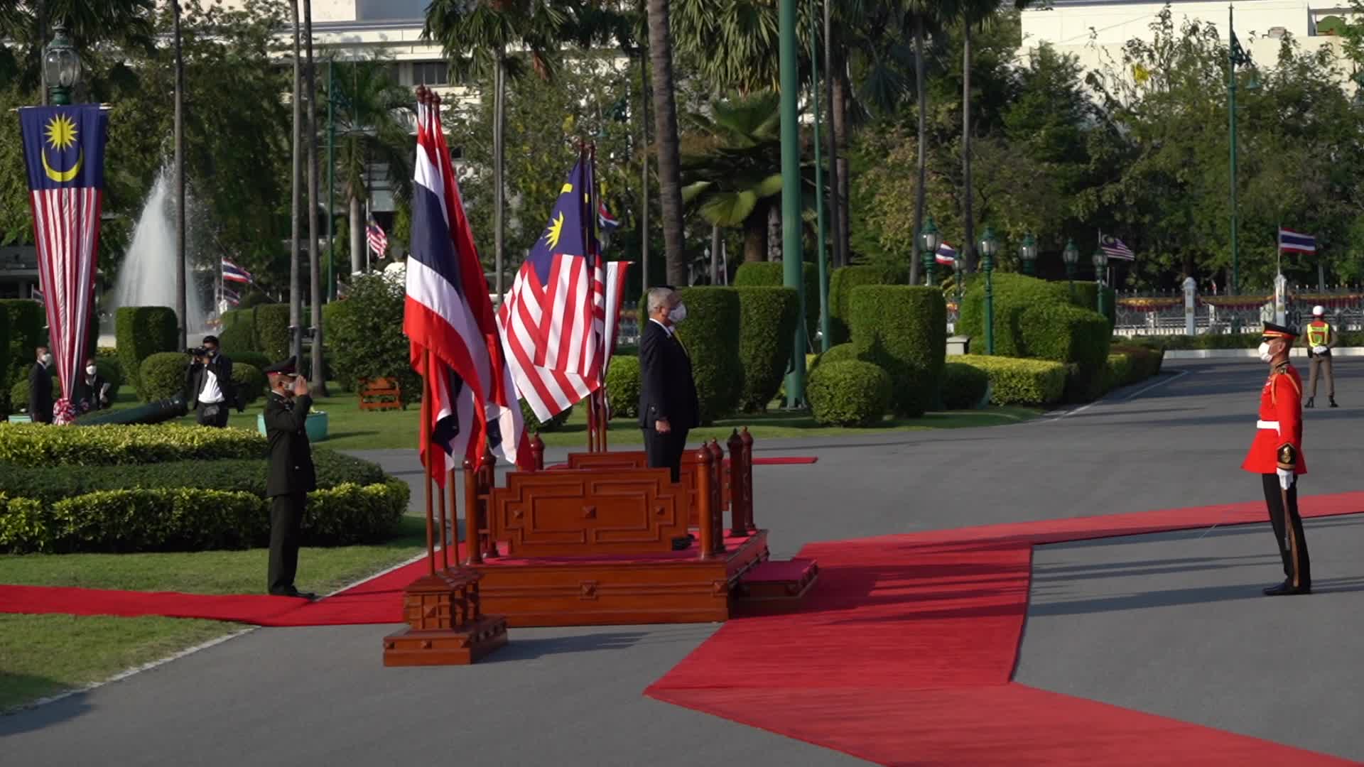 Malaysia's Prime Minister Ismail Sabri Yaakob Visit Thailand.