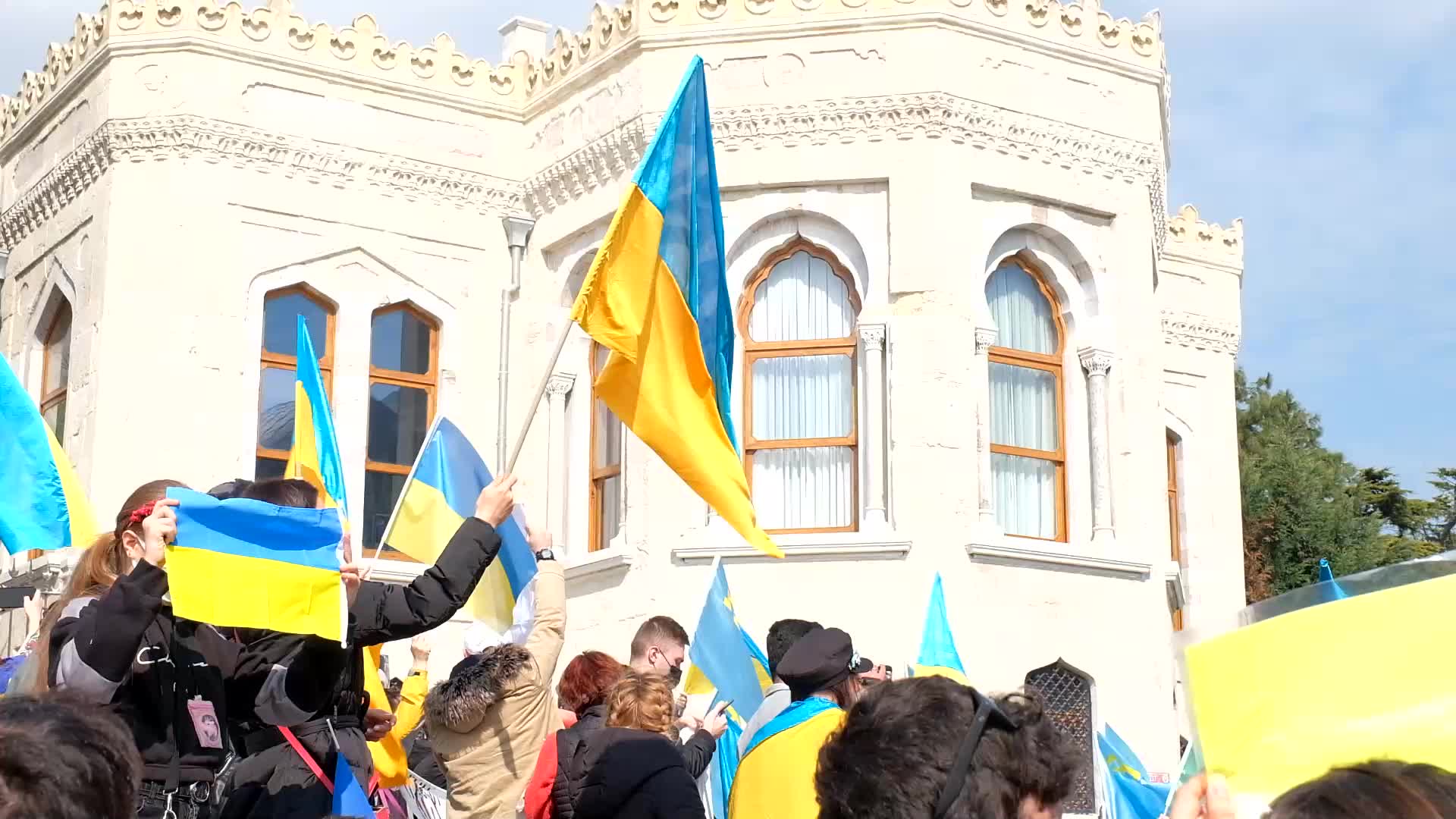 Protests In Istanbul Against Russian Invasion Of Ukraine