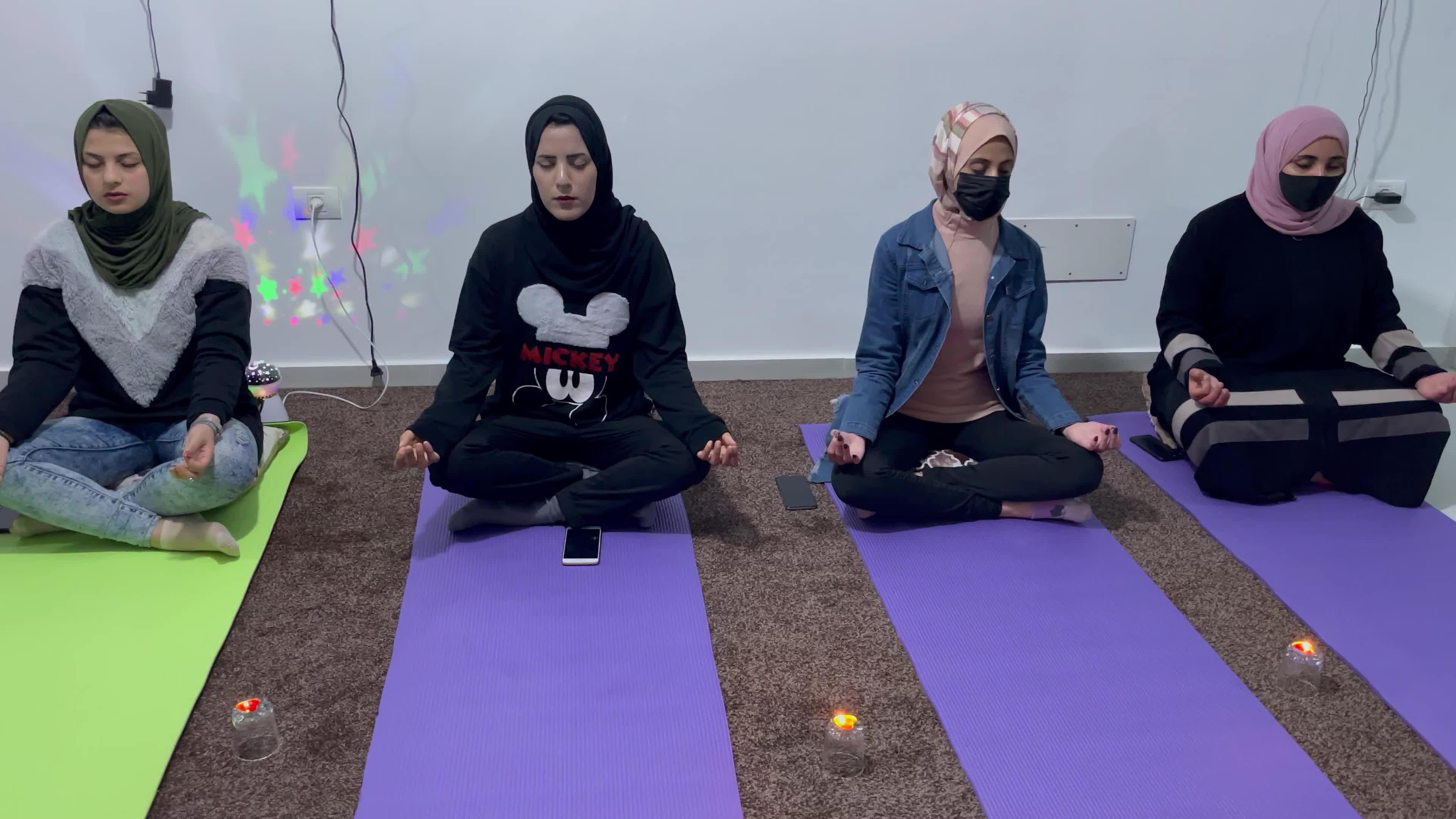 First Yoga Club In Gaza Strip