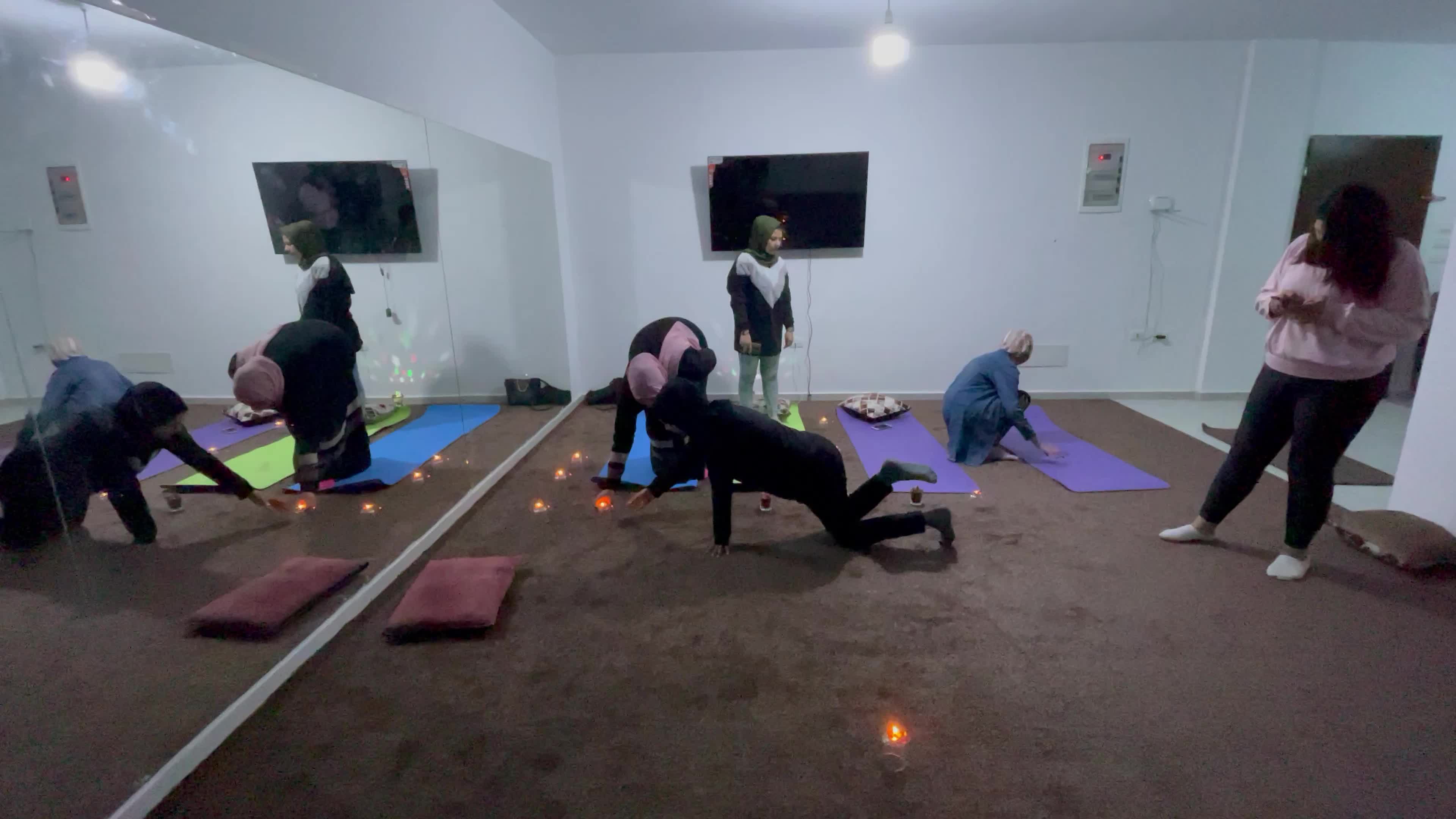 First Yoga Club In Gaza Strip