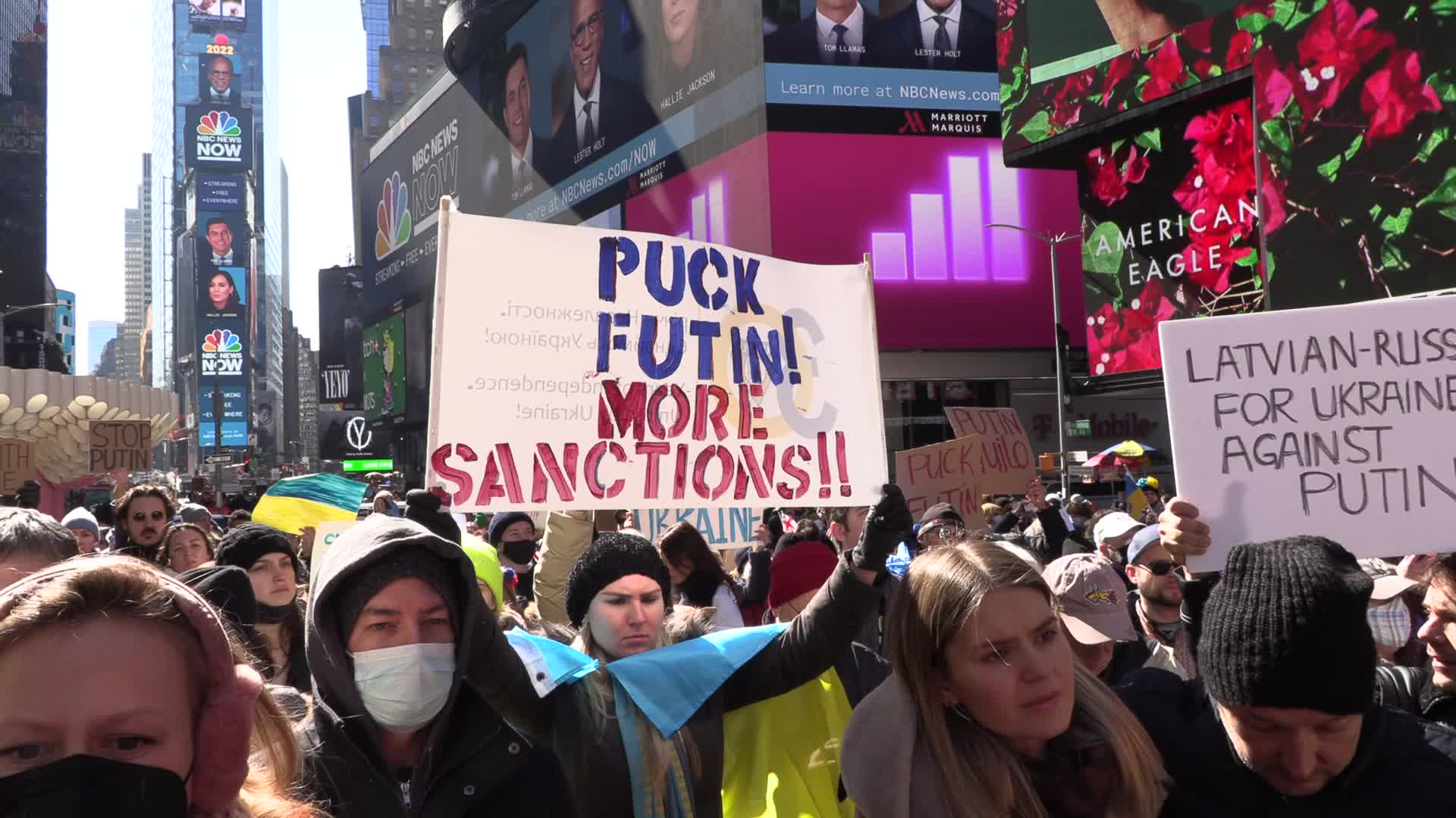 NYC: Anti-War Protest for Ukraine