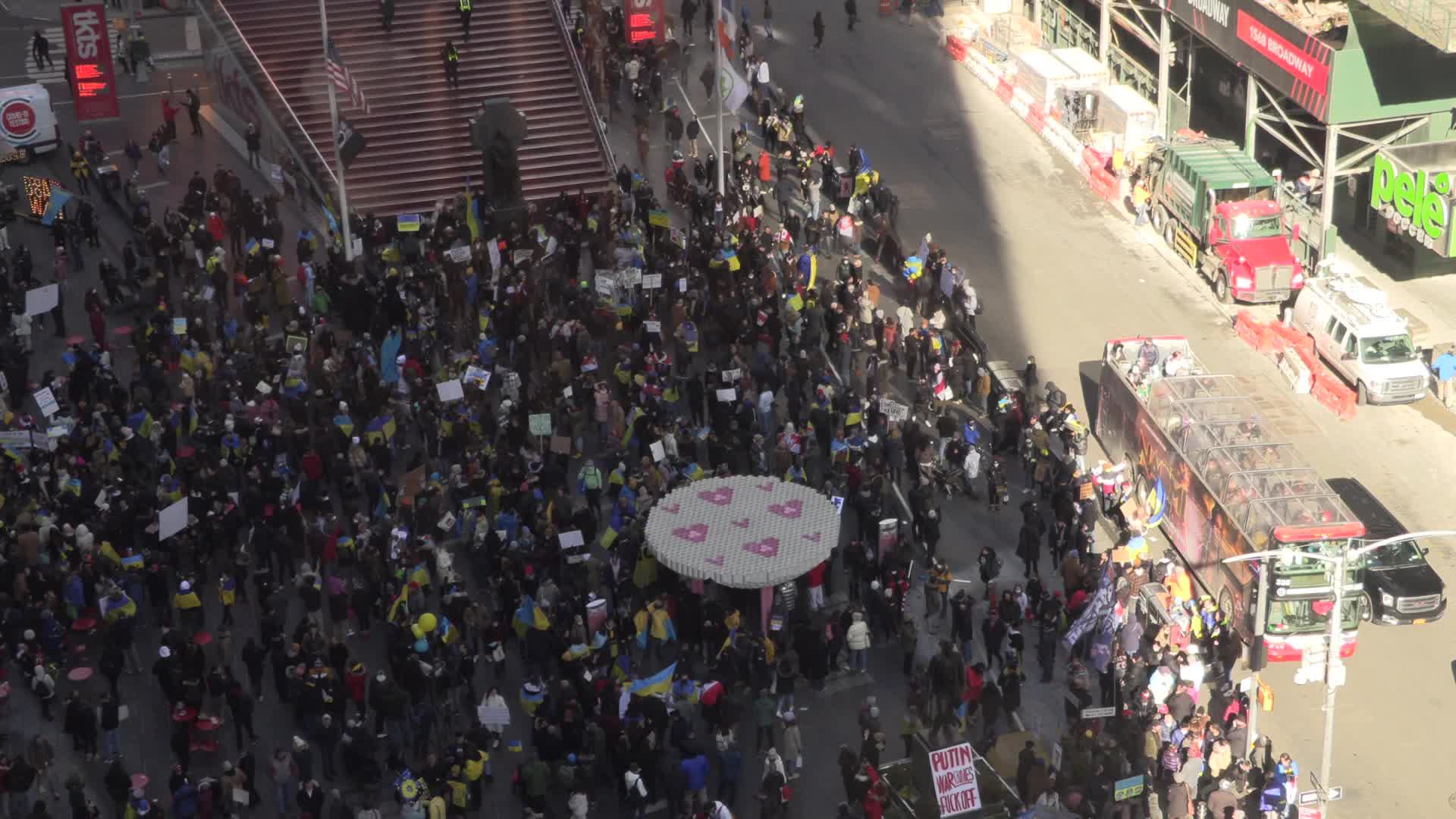 NYC: Anti-War Protest for Ukraine