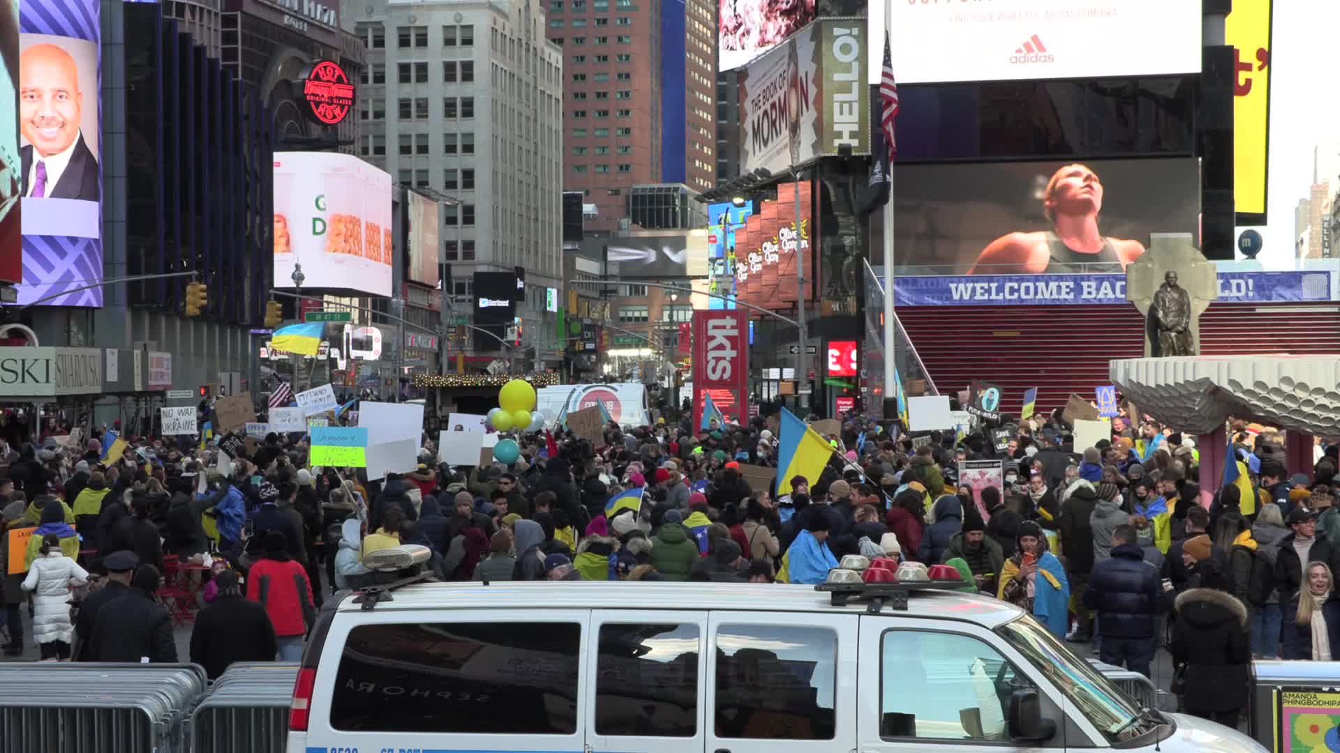 NYC: Anti-War Protest for Ukraine
