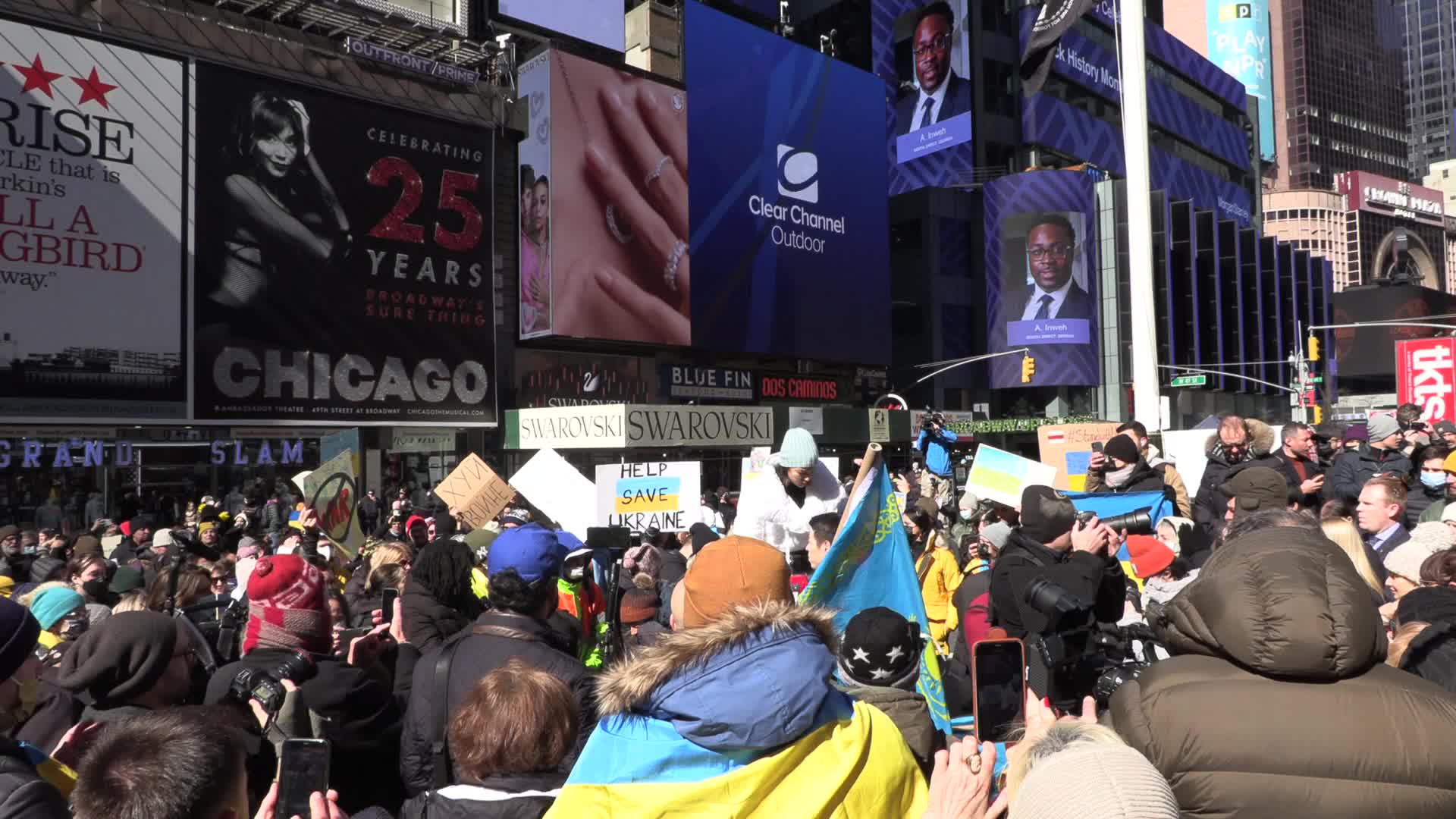 NYC: Ukraine Anti-War Protest