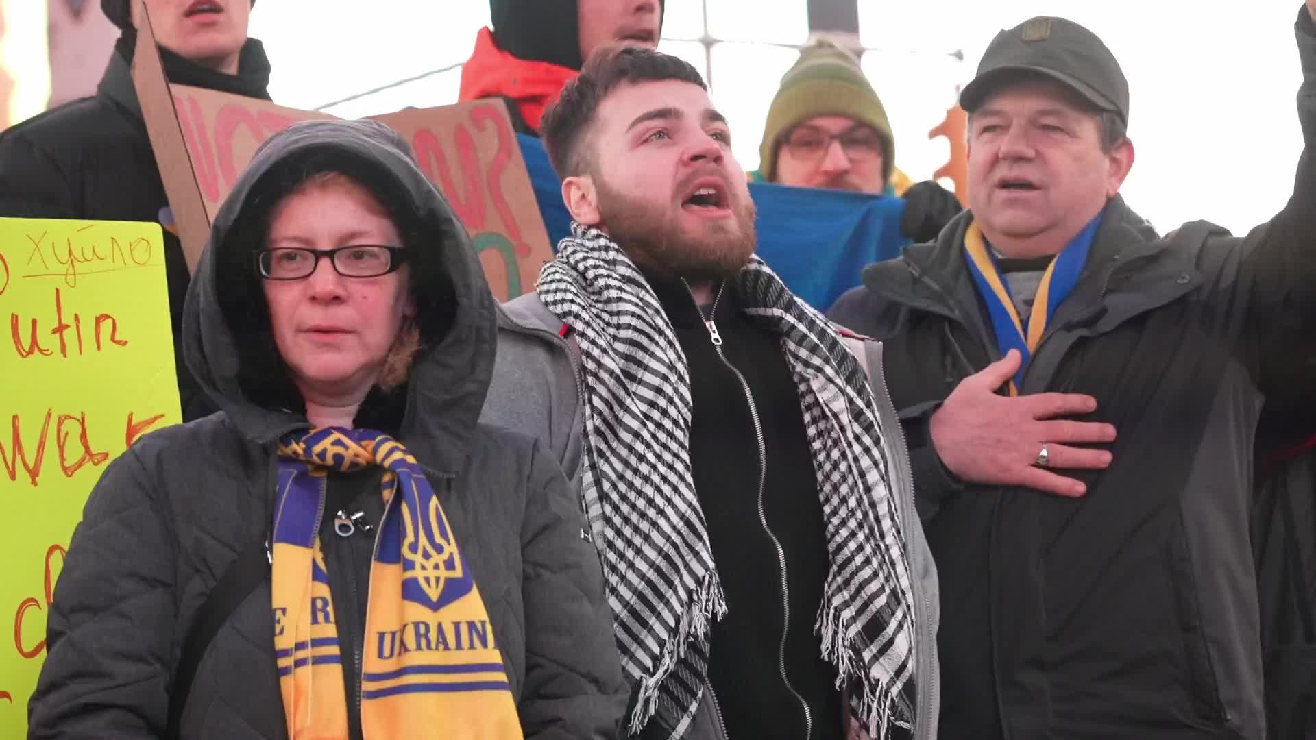 Pro-Ukraine Rally Held In New York City