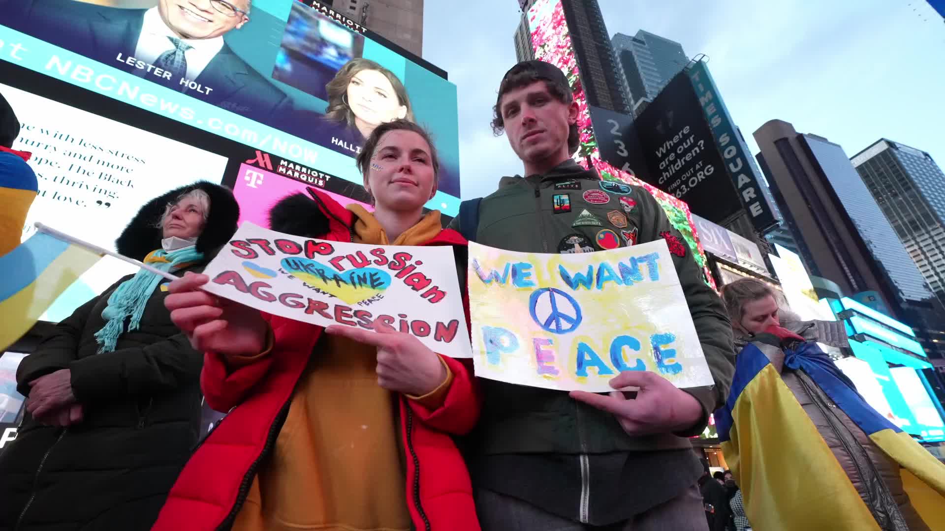 Pro-Ukraine Rally Held In New York City