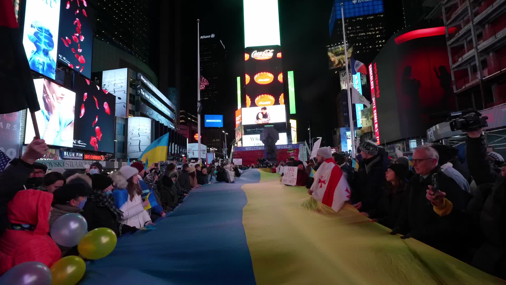 Pro-Ukraine Rally Held In New York City