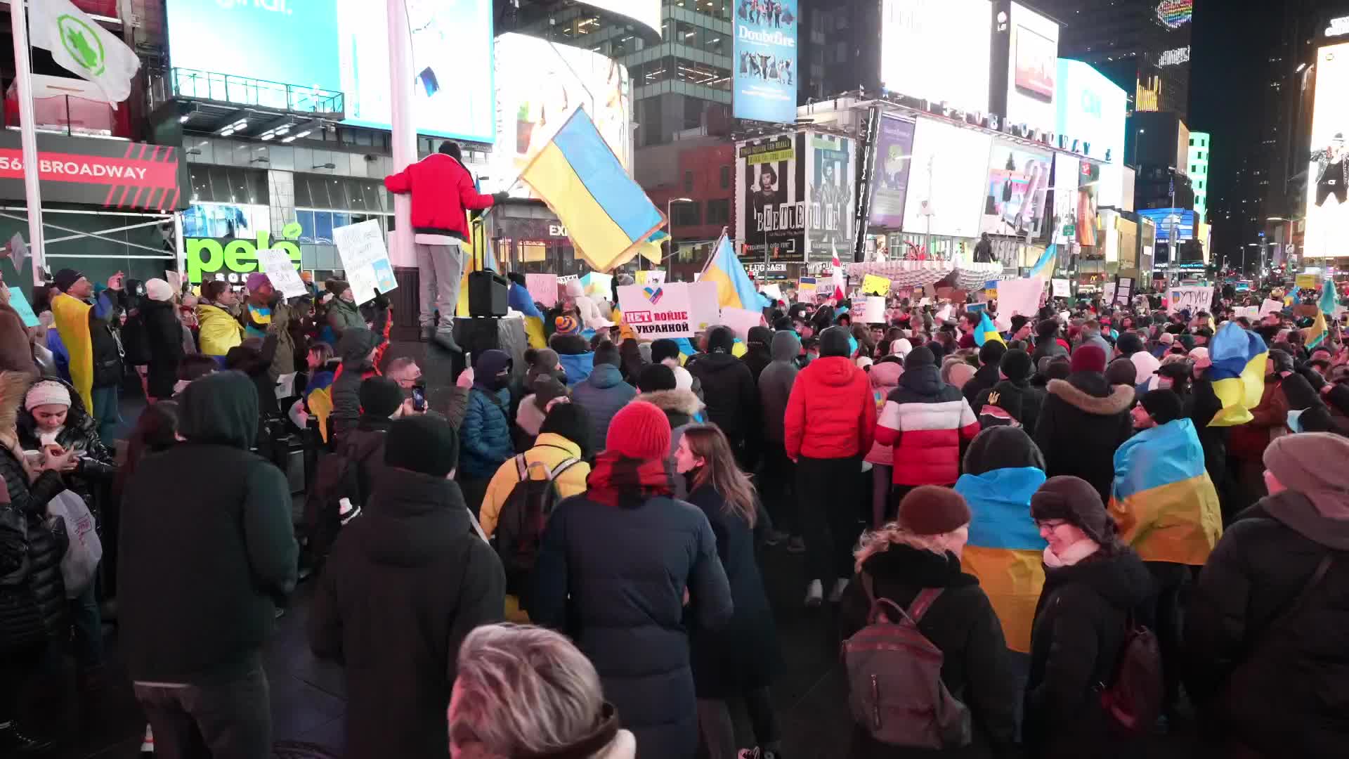 Pro-Ukraine Rally Held In New York City