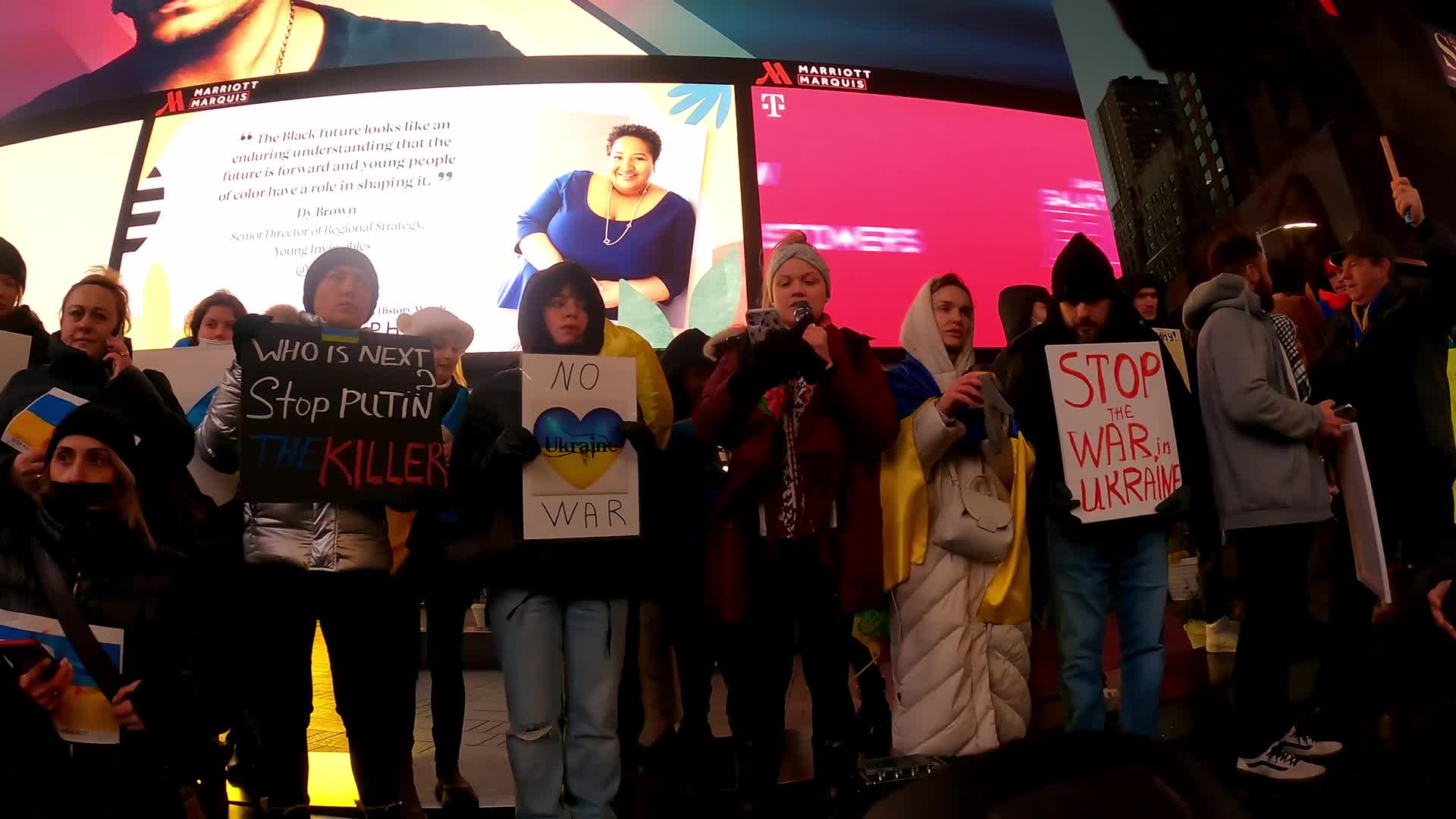 Pro-Ukraine Rally Held In New York City