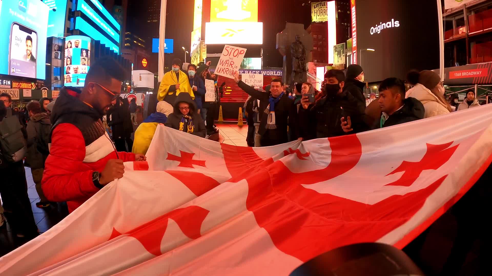 Pro-Ukraine Rally Held In New York City