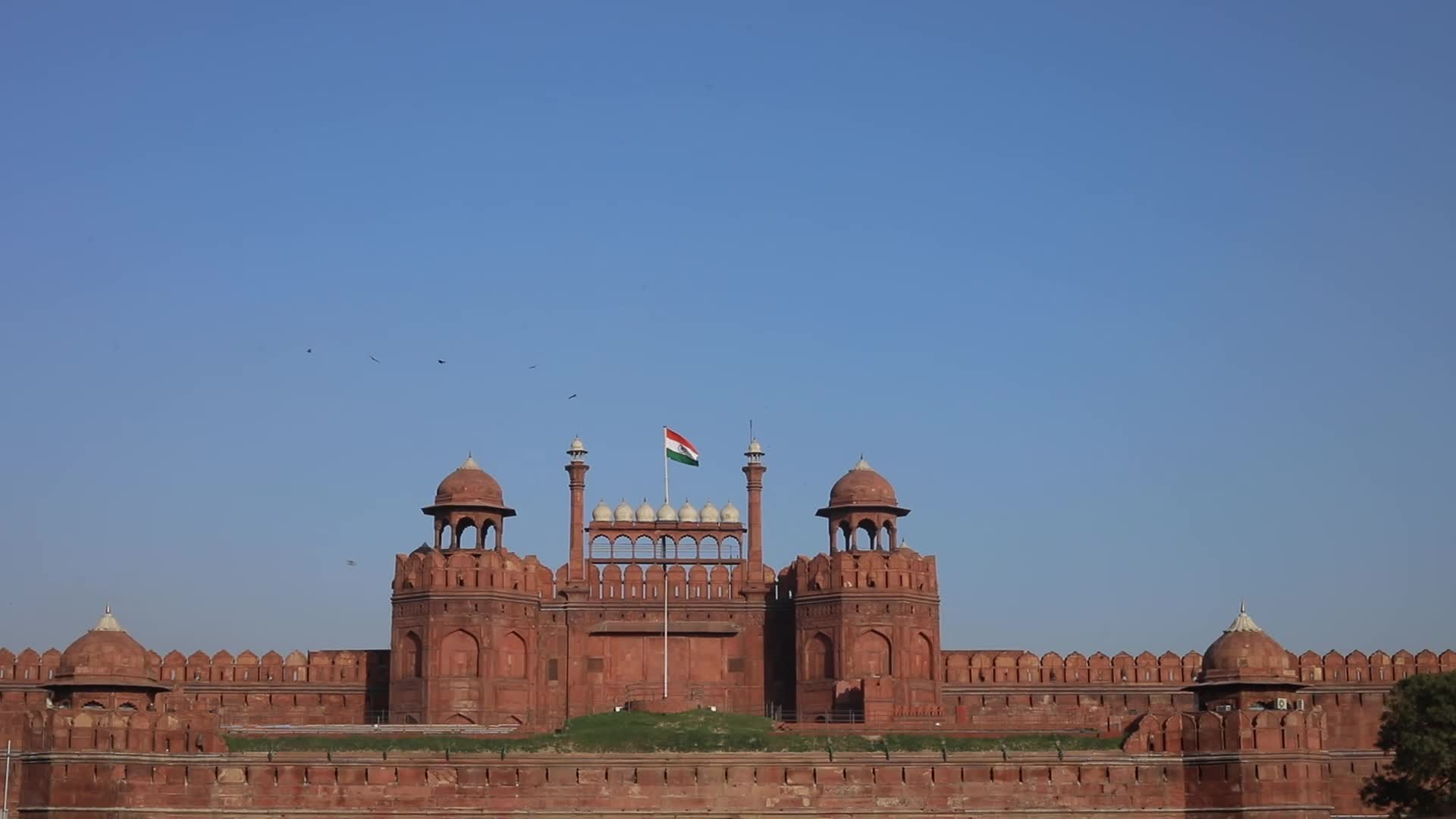 Red Fort In New Delhi - India