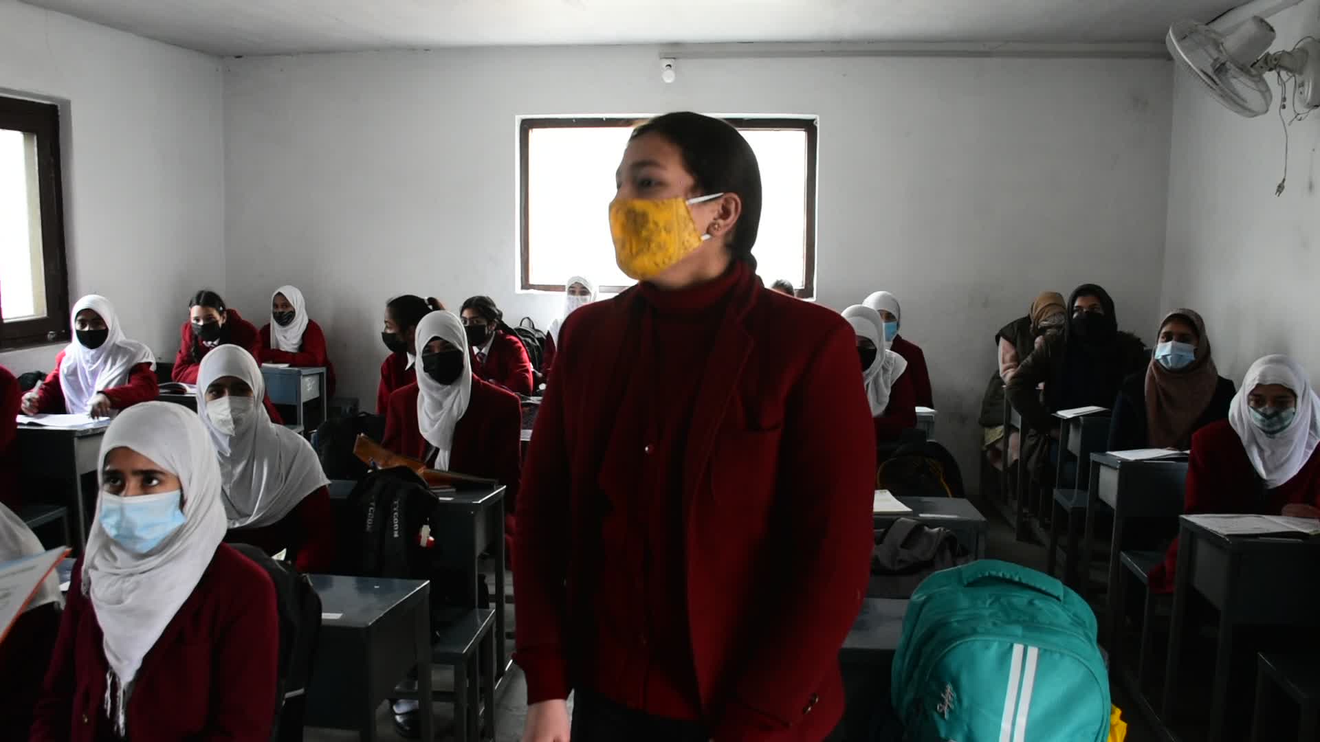 Schools in Kashmir Opened After 500 Days of Covid-19 Lockdown 