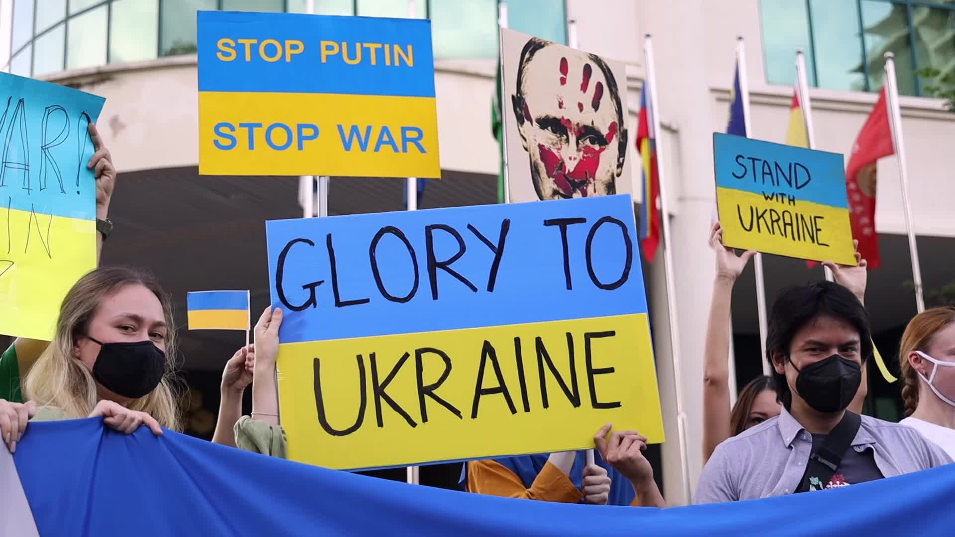 Protest against Russian invasion of Ukraine in Malaysia