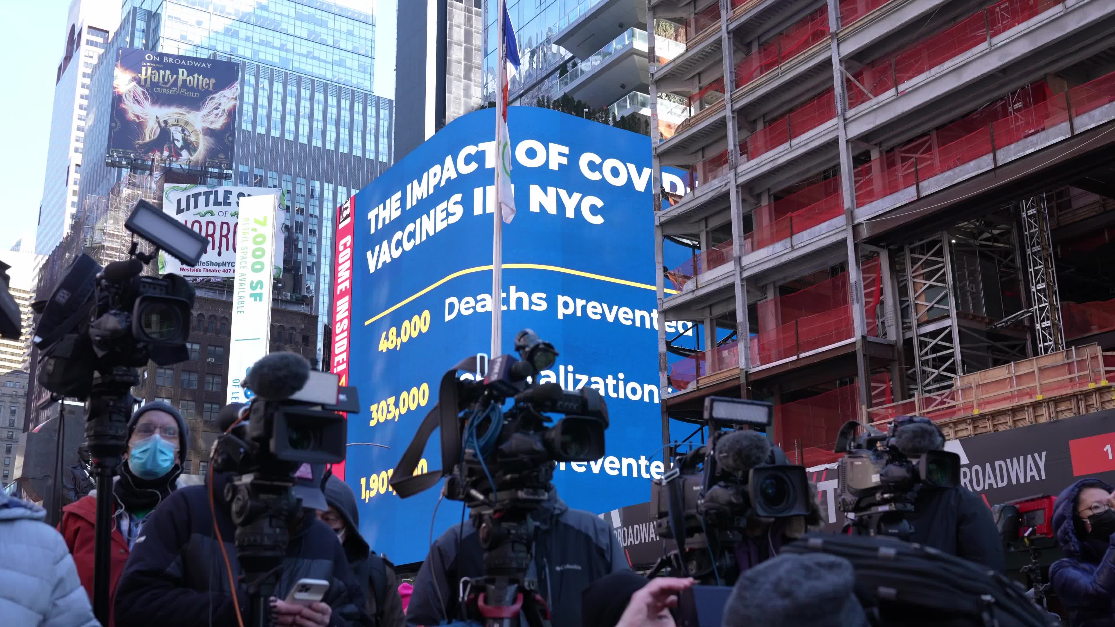 N.Y.C. mayor Eric Adams lifts a school mask mandate and indoor vaccination rules