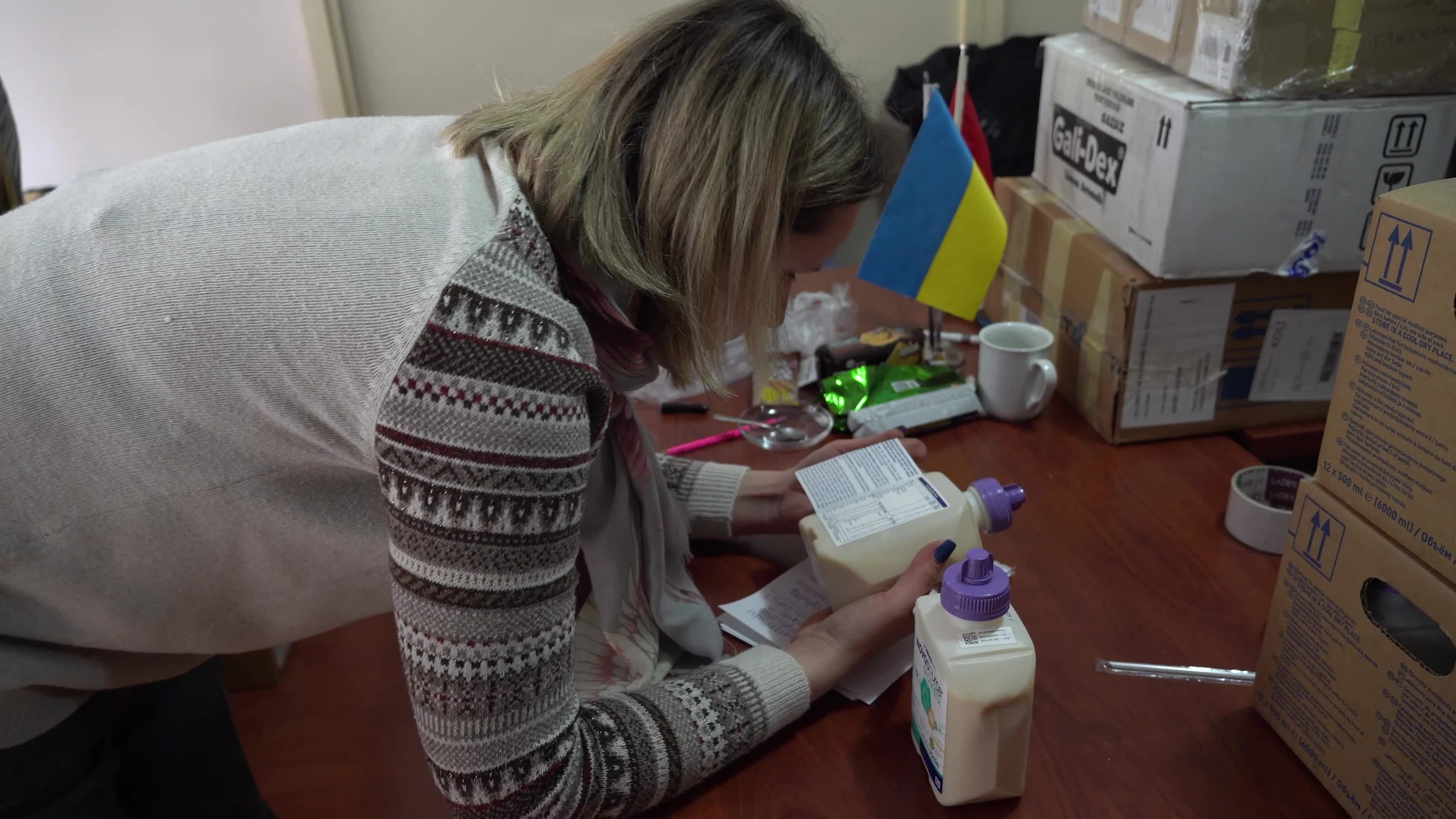 Humanitarian aid for Ukraine in Turkey