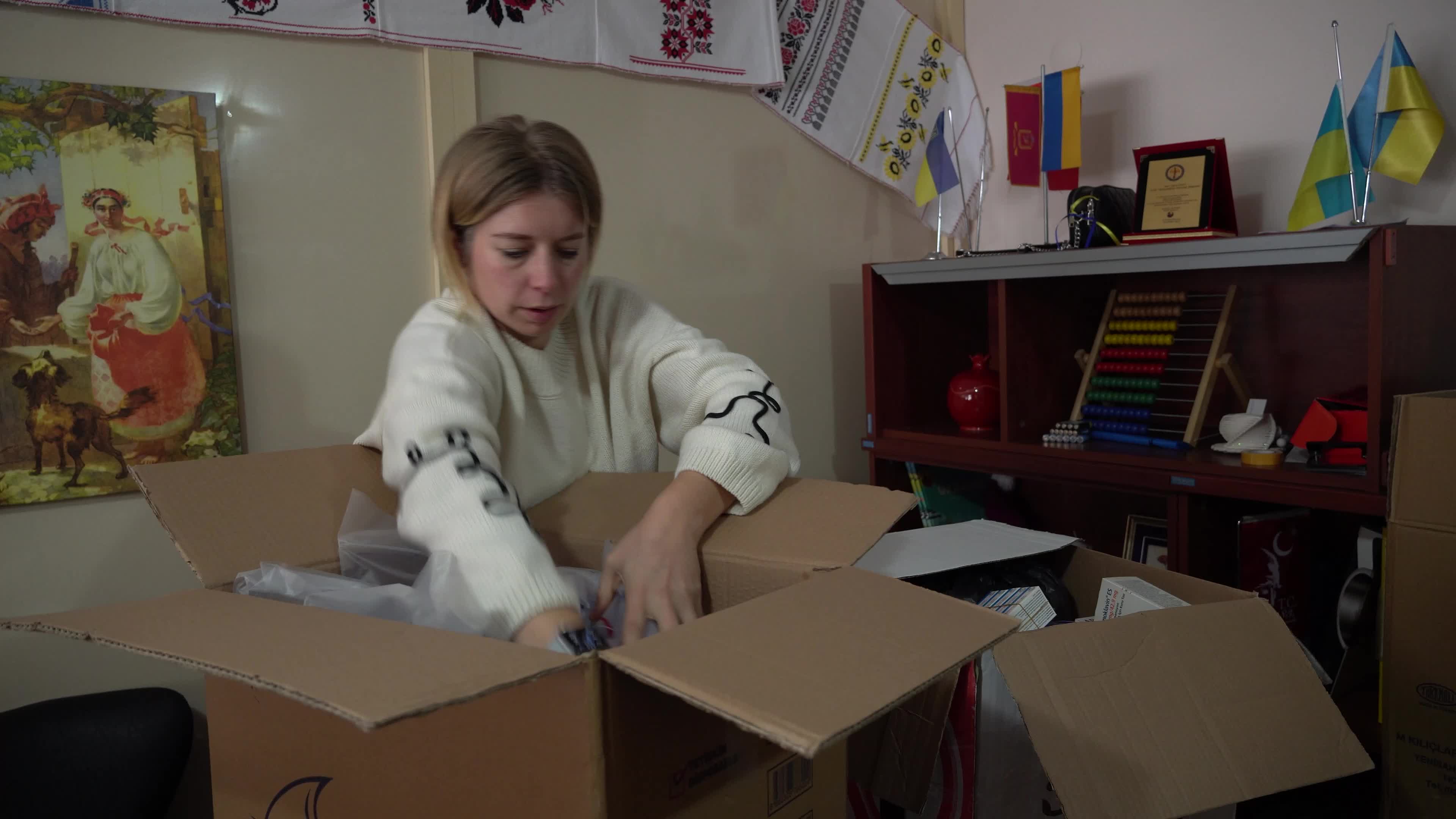 Humanitarian aid for Ukraine in Turkey