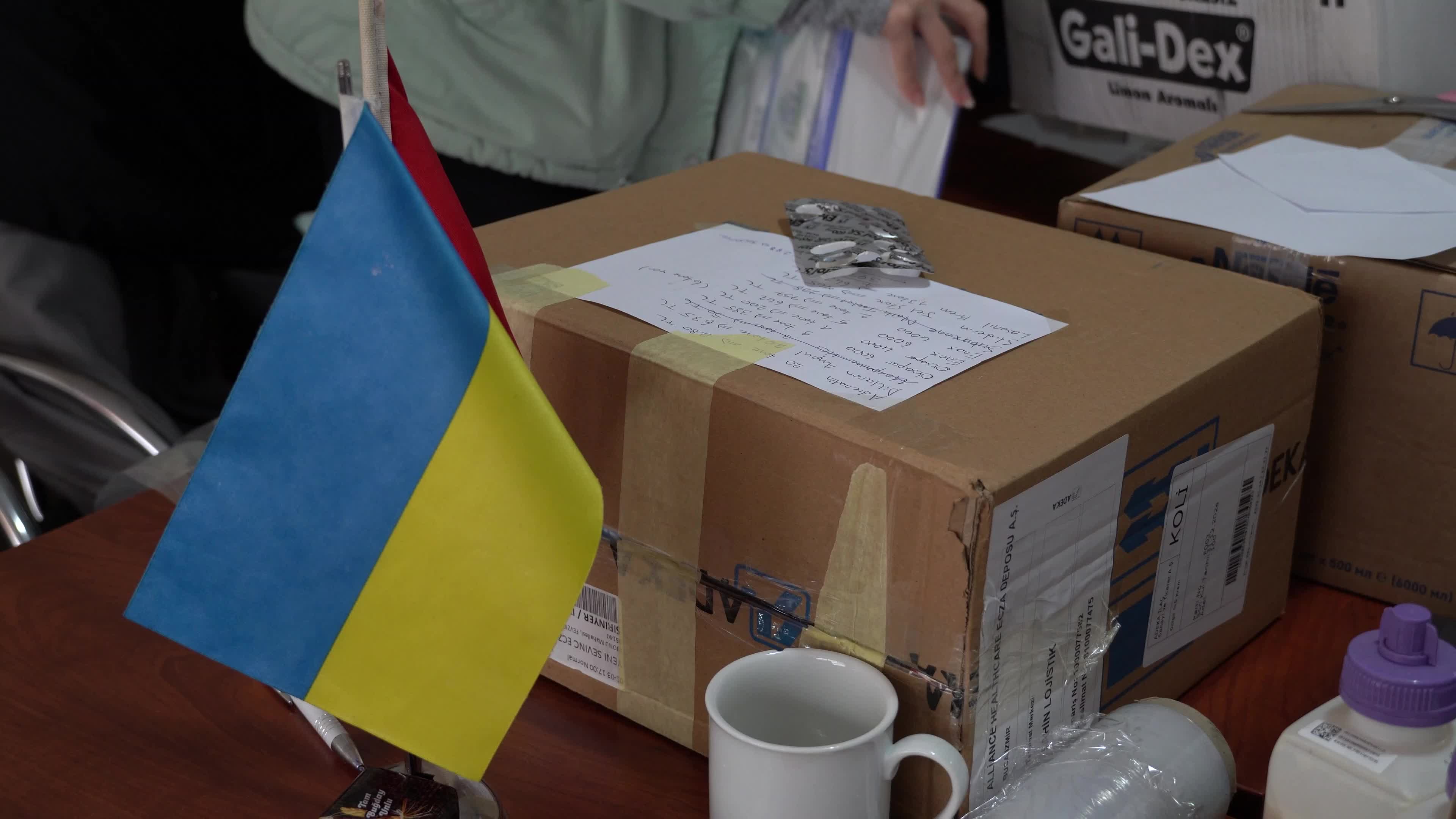 Humanitarian aid for Ukraine in Turkey