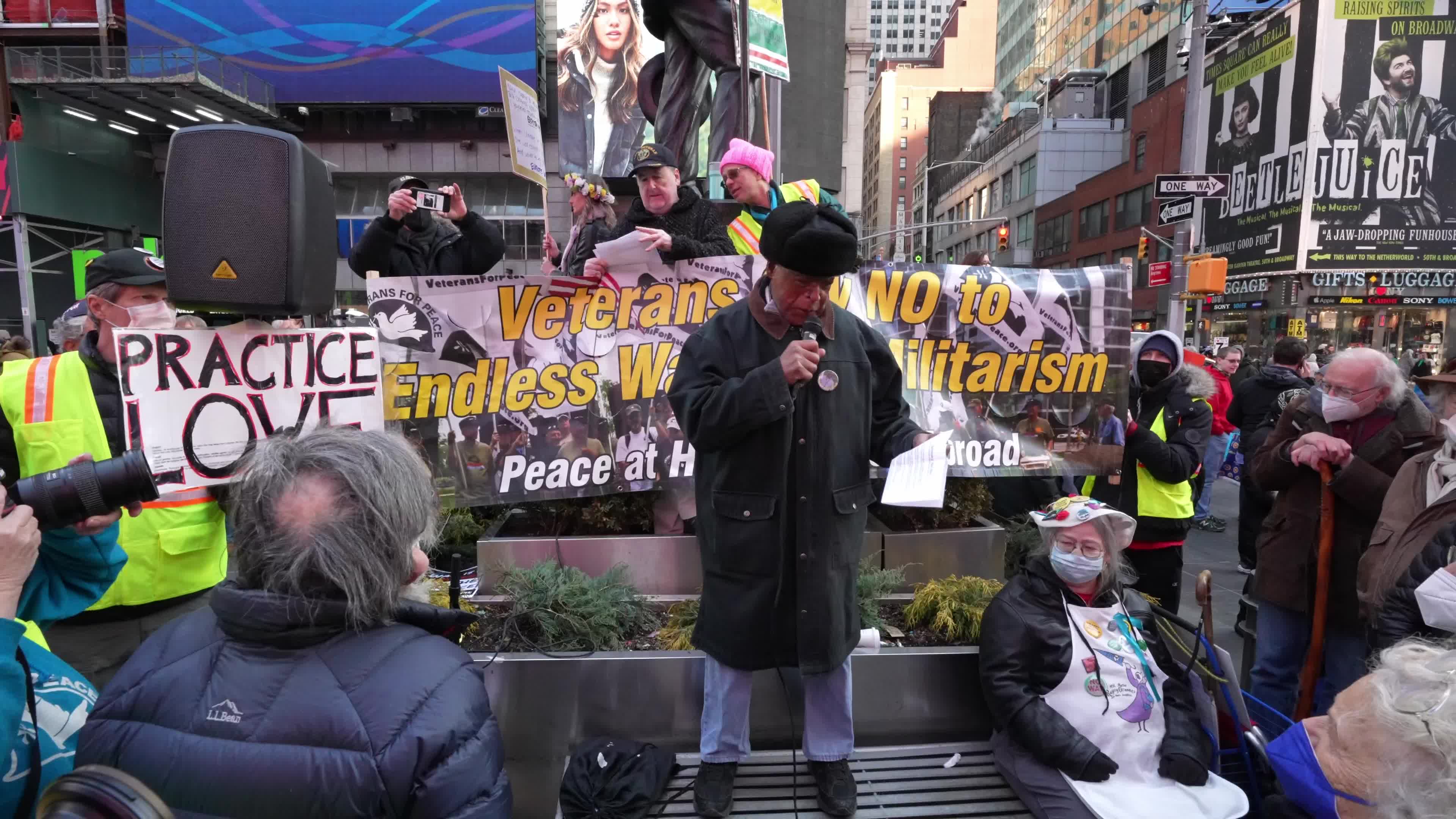 Anti-NATO Protest in NYC