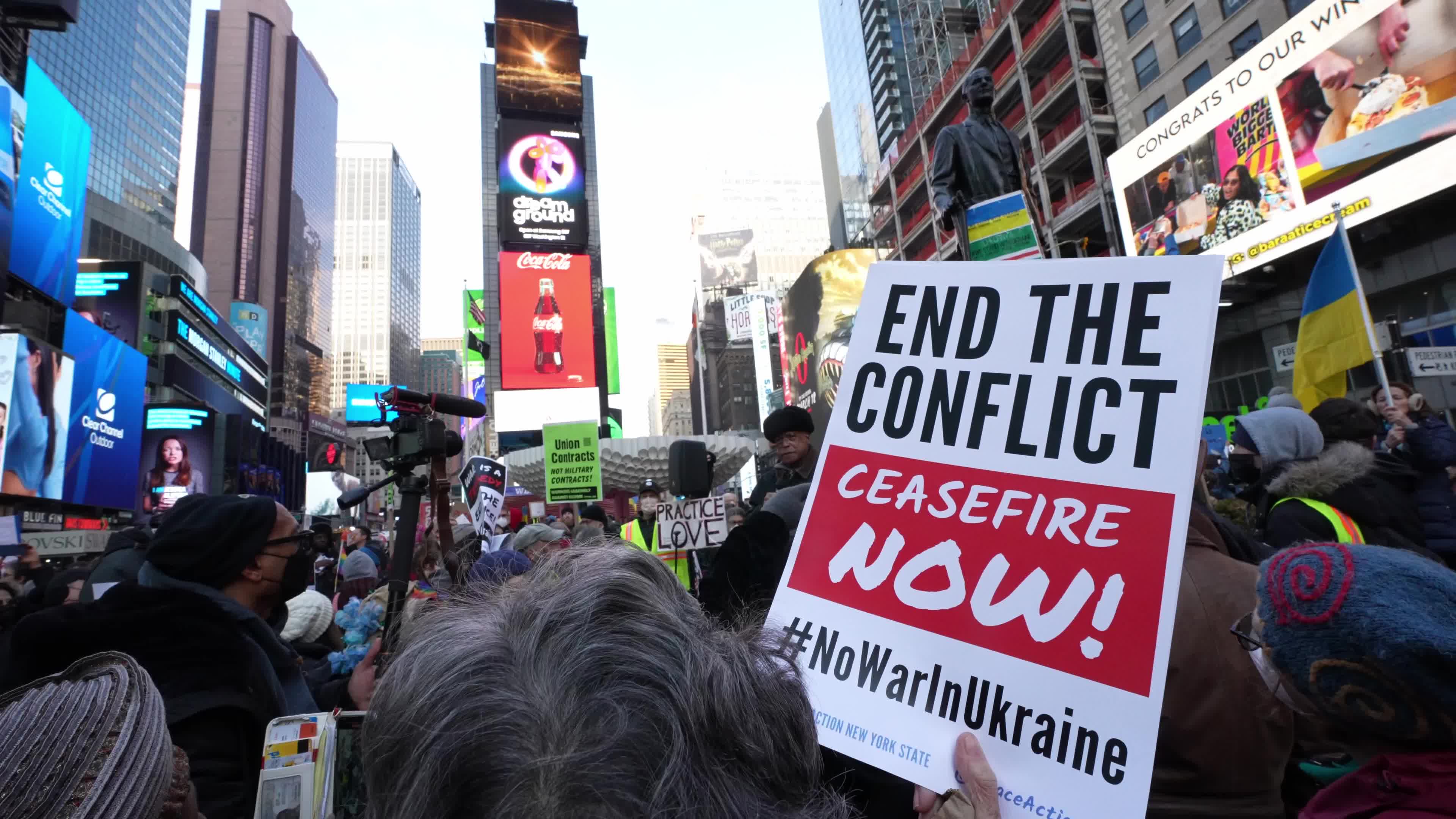 Anti-NATO Protest in NYC