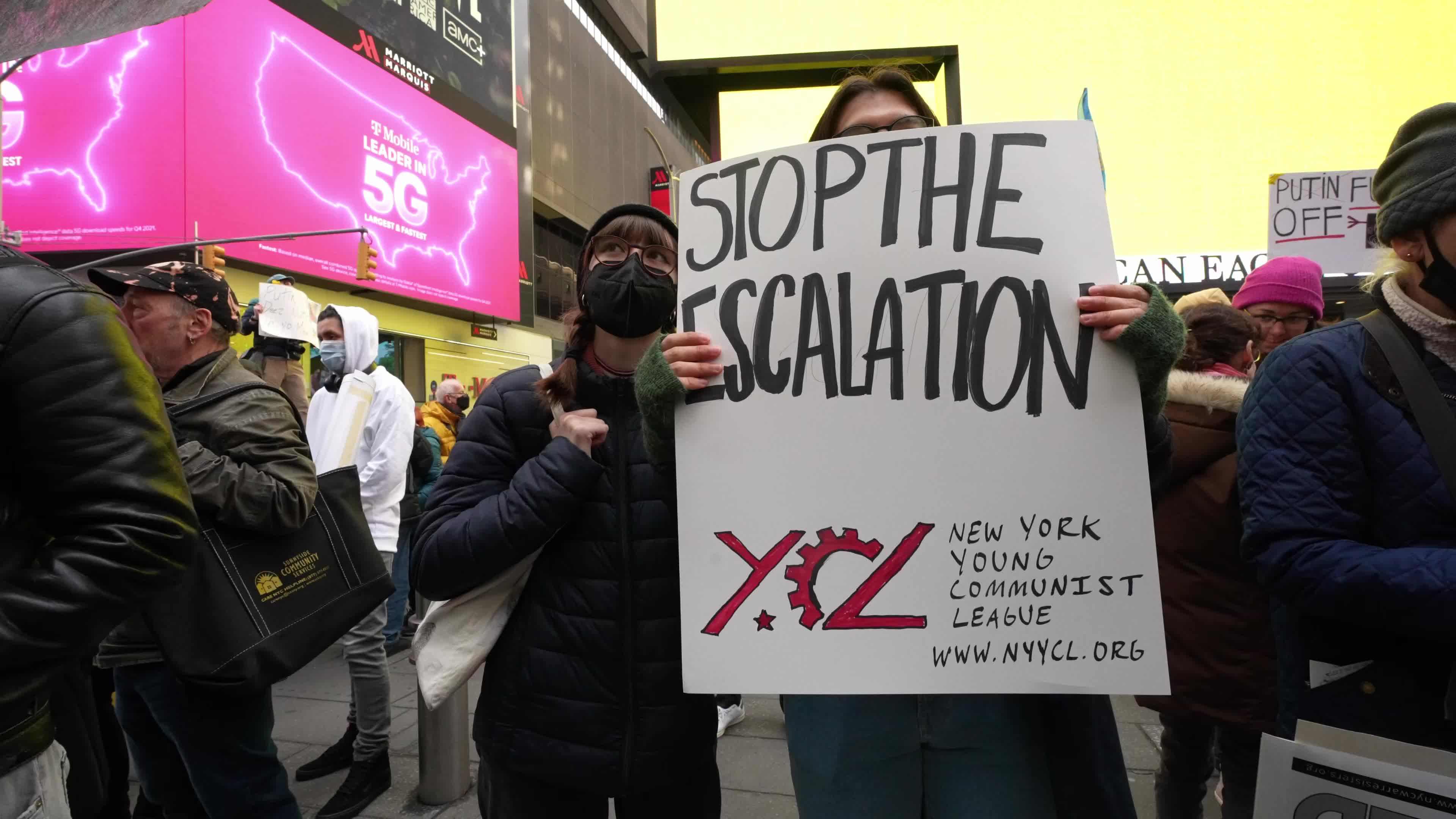 Anti-NATO Protest in NYC