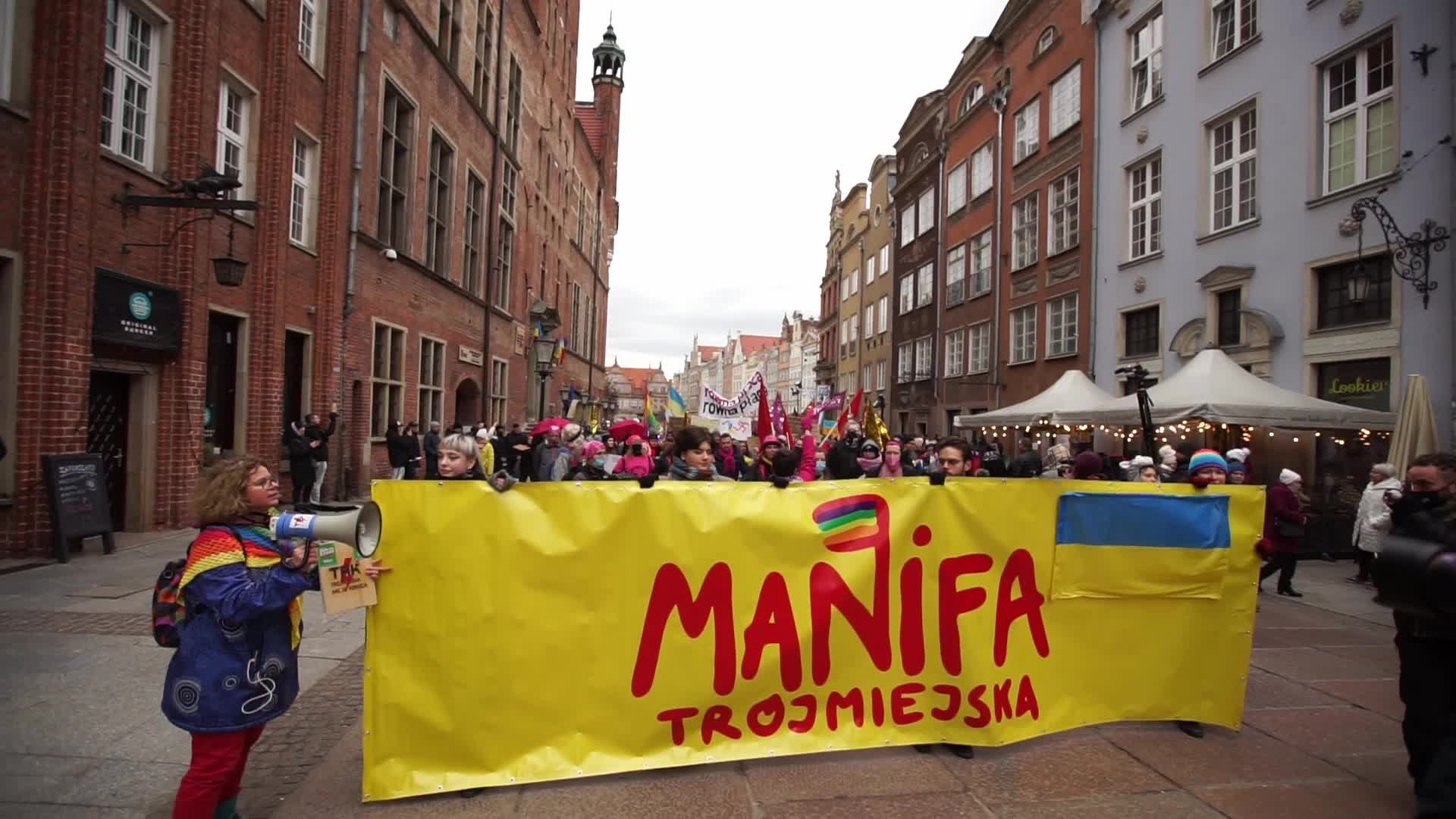 Annual Woman Rights Rally In Gdansk, Poland