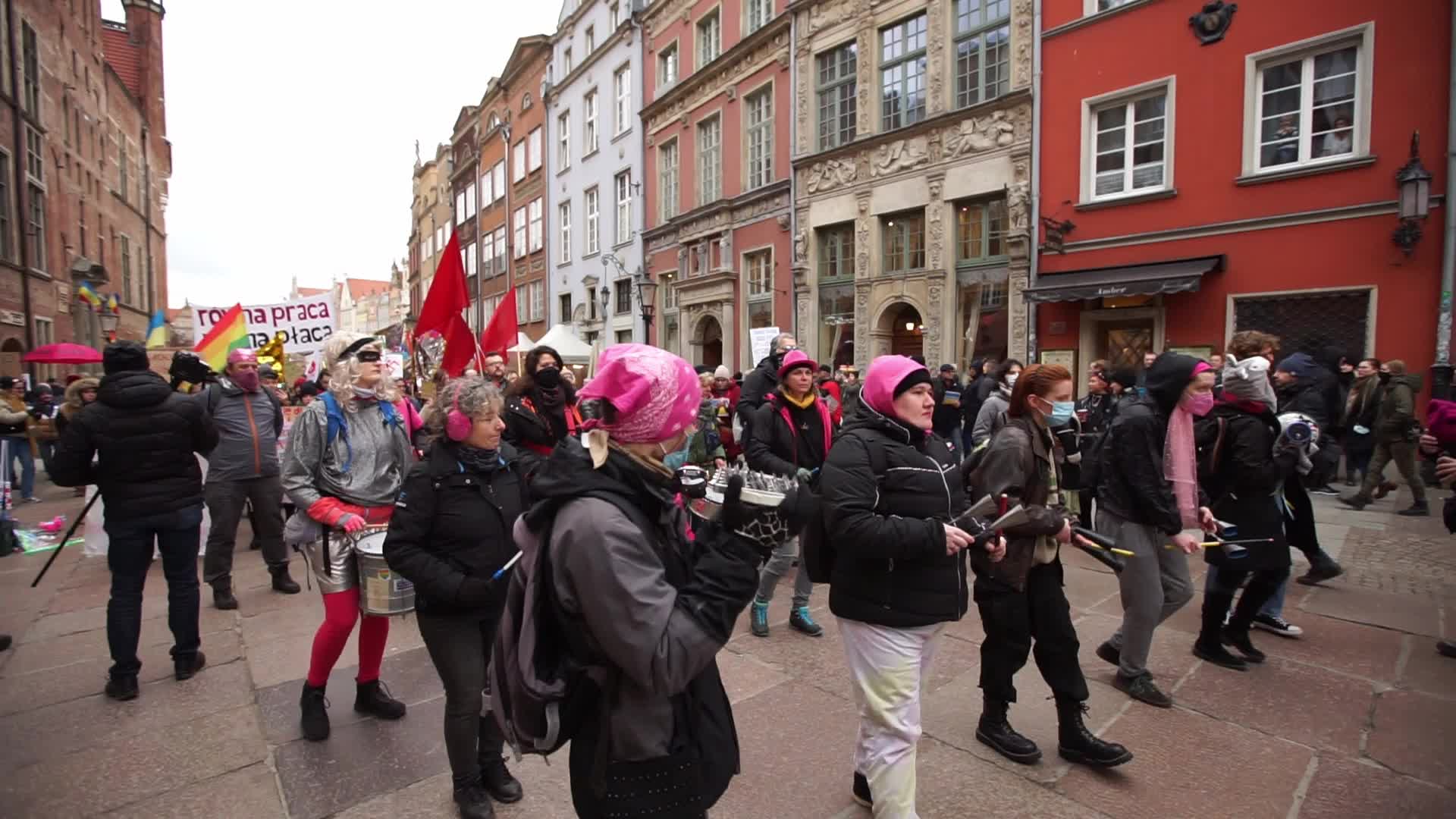 Annual Woman Rights Rally In Gdansk, Poland