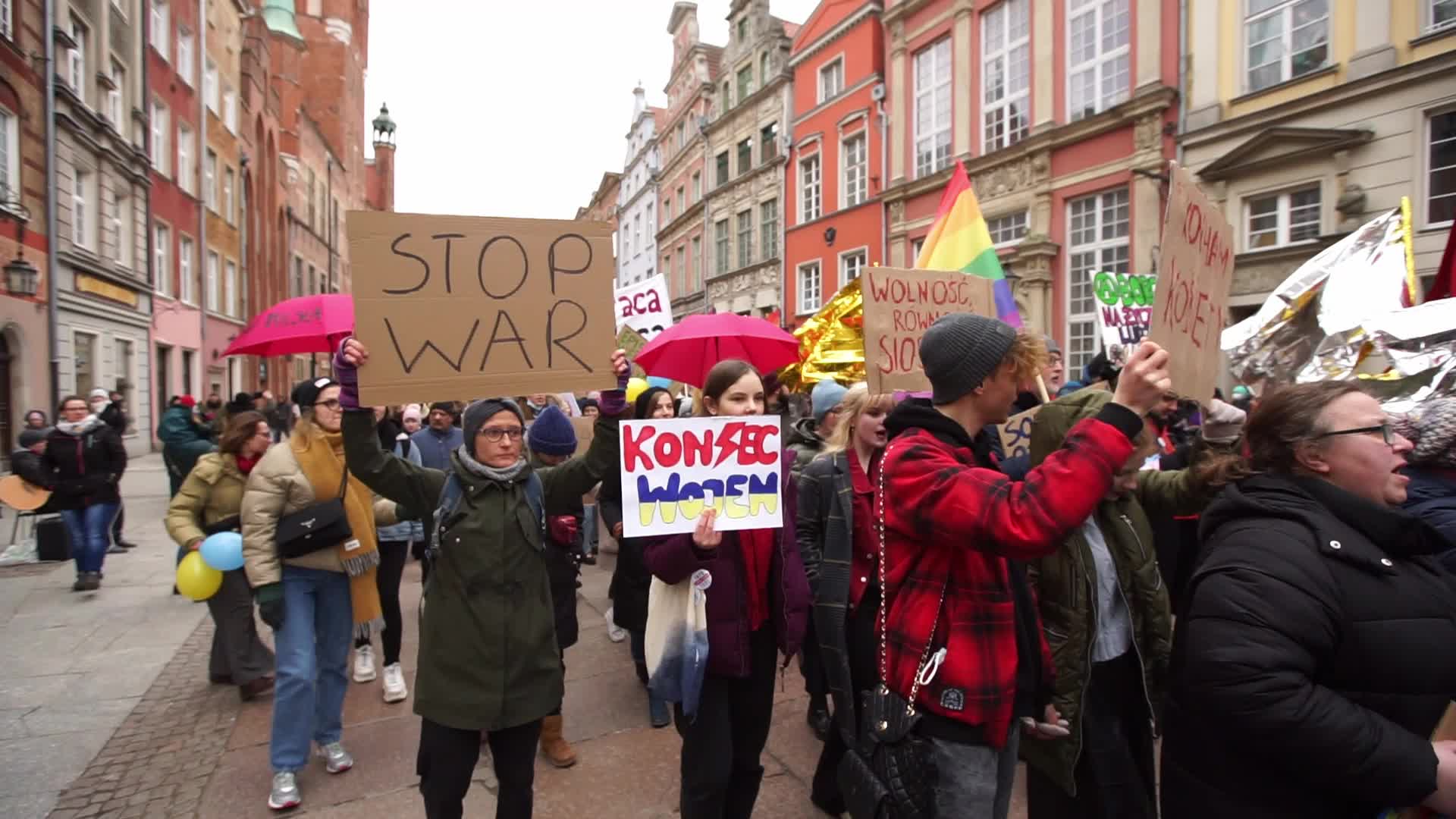 Annual Woman Rights Rally In Gdansk, Poland