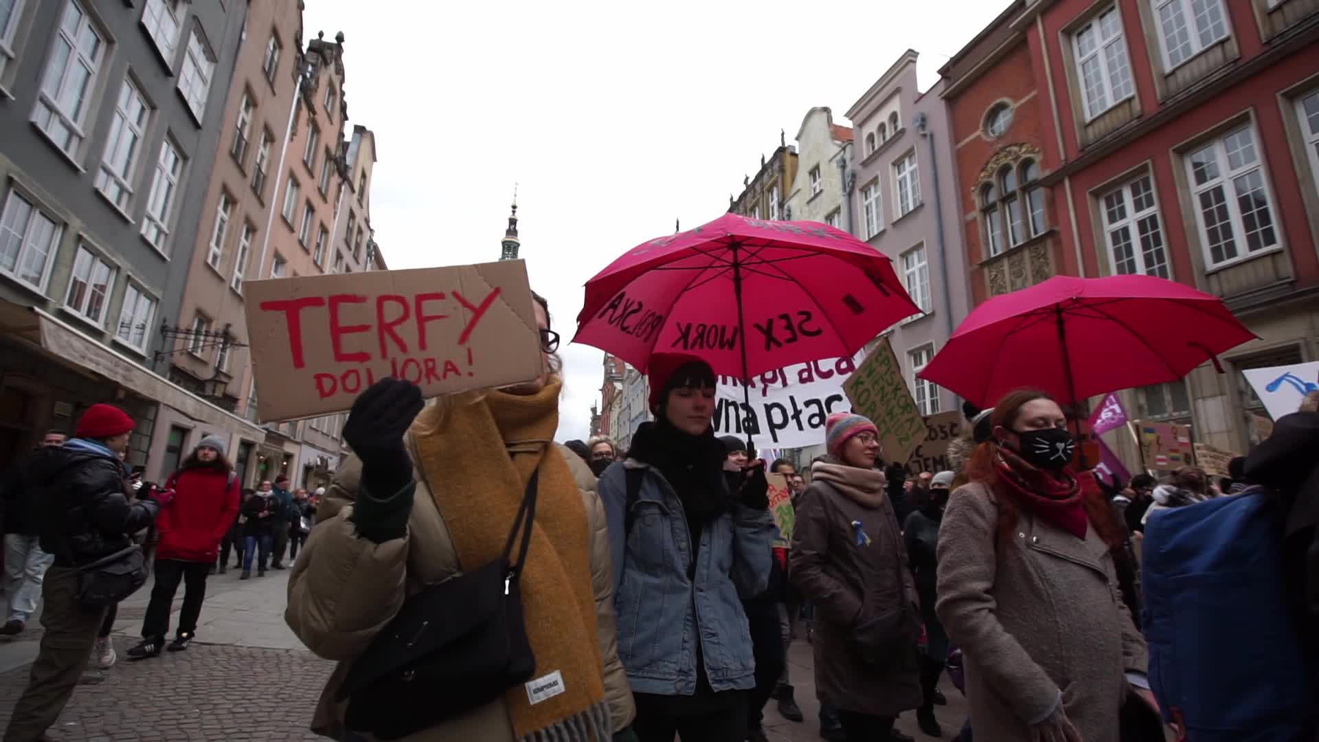 Annual Woman Rights Rally In Gdansk, Poland