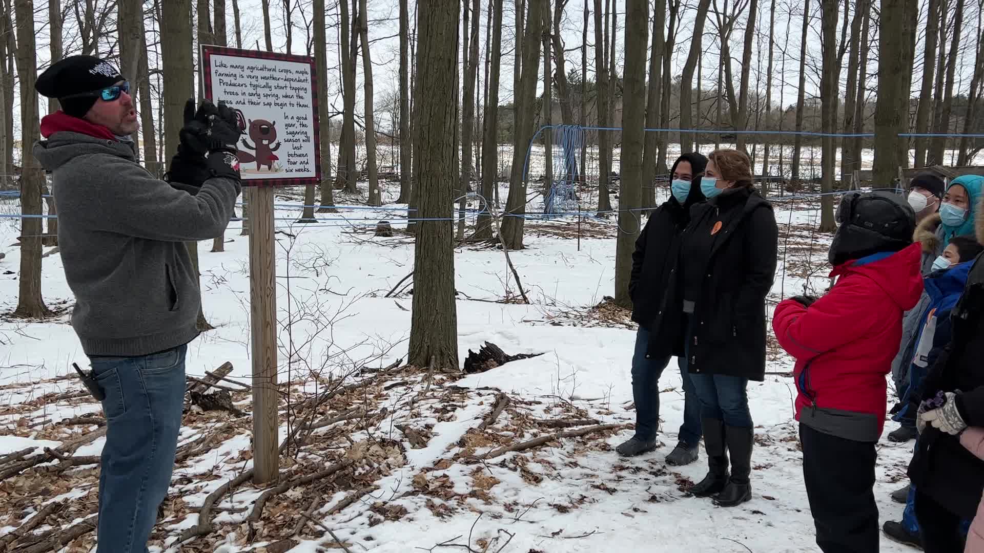 Maple syrup production in Canada