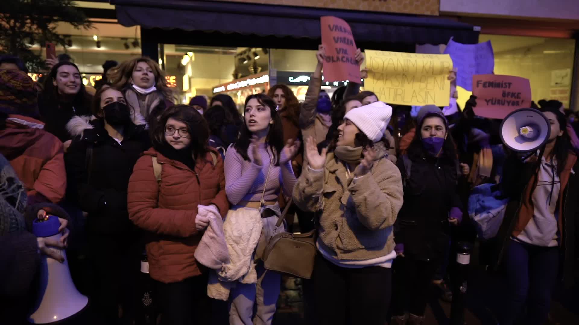 Protest For International Women's Day In Istanbul