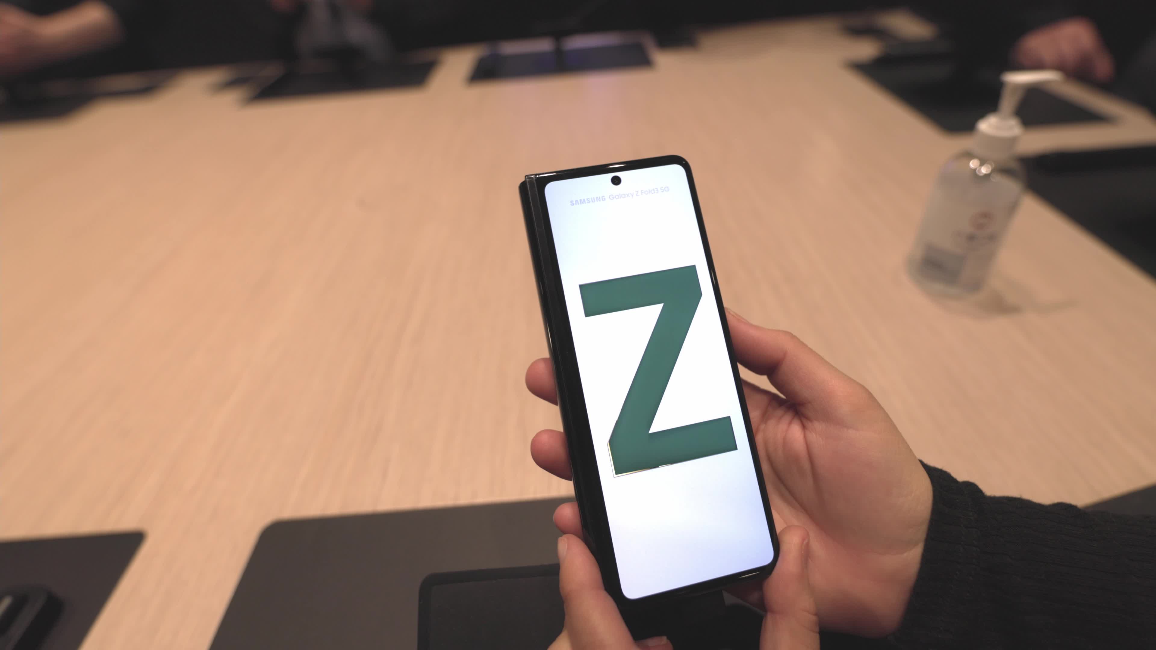 The Samsung Z Fold 3 5G, 