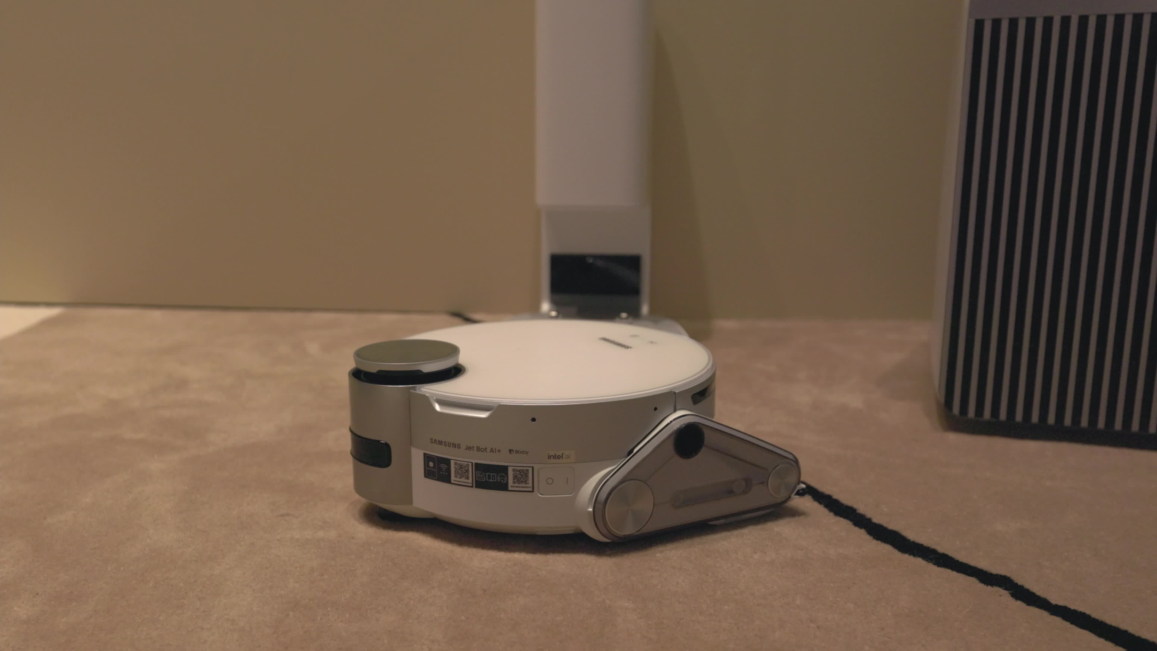 The Samsung Jet Bot AI+ Robo Vacuum,