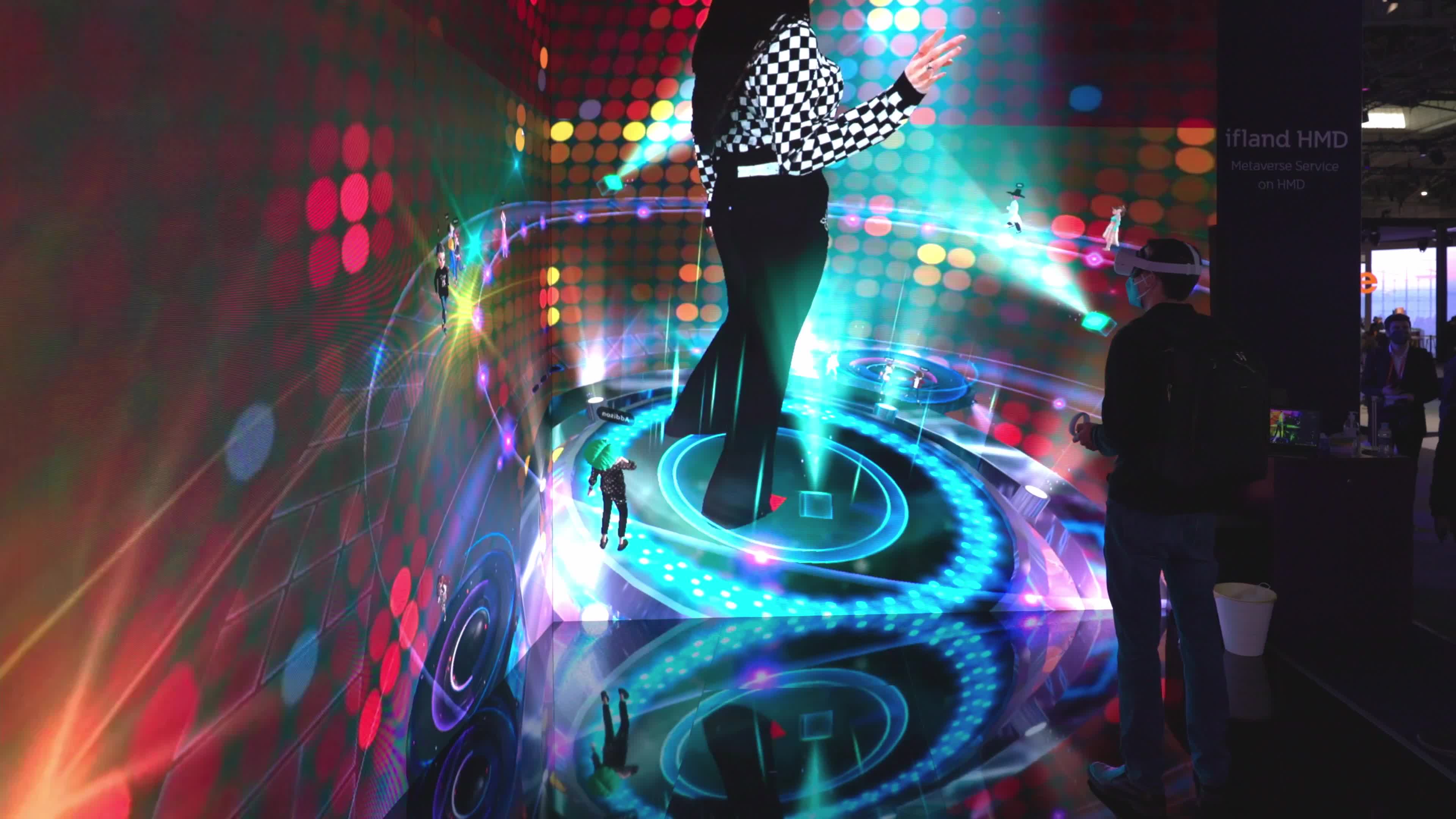 SK Telecom exhibited a Virtual Reality