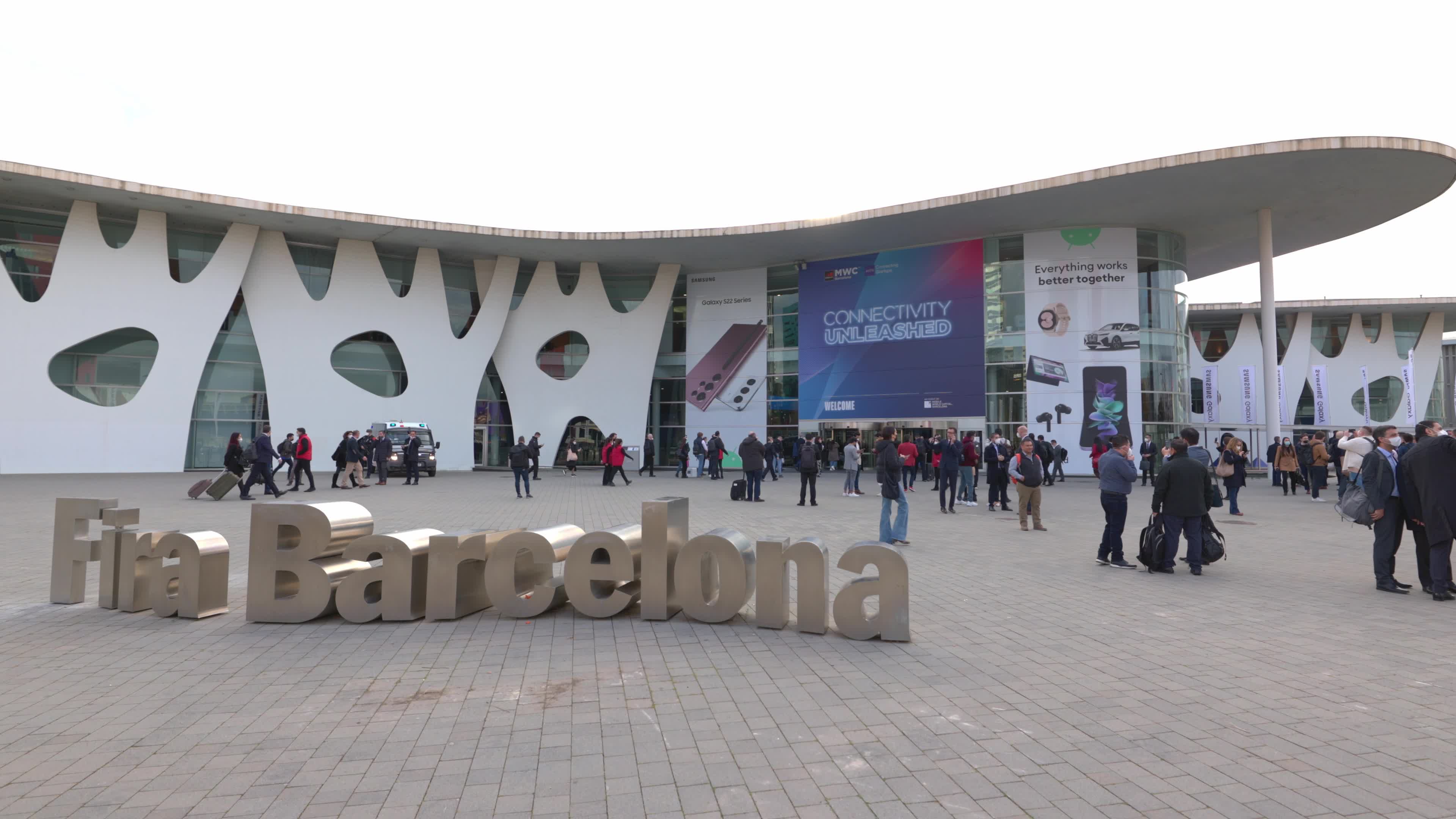 Ambiance at Mobile World Congress 