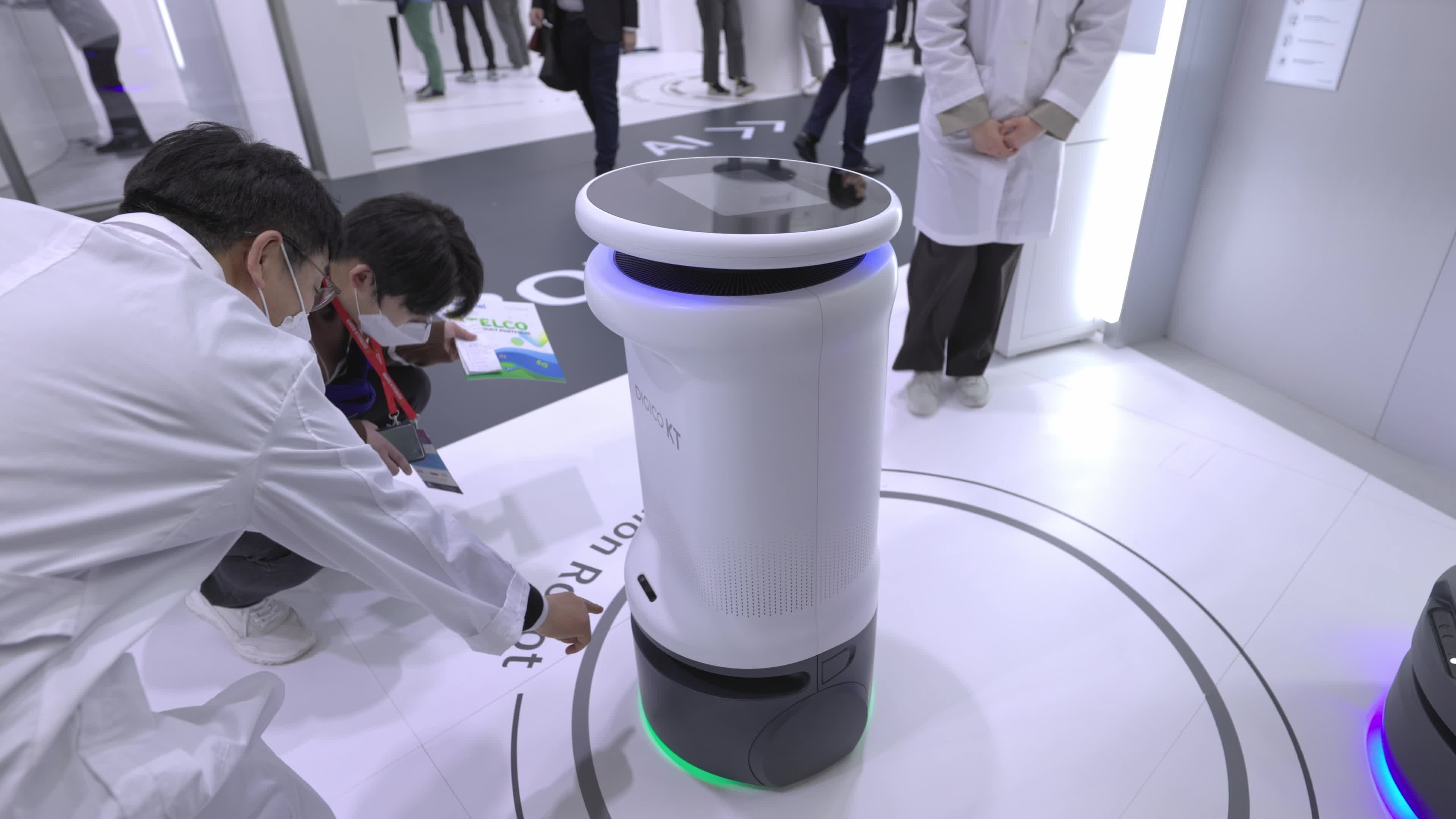  Digico KT AI Sanitization Robots robots