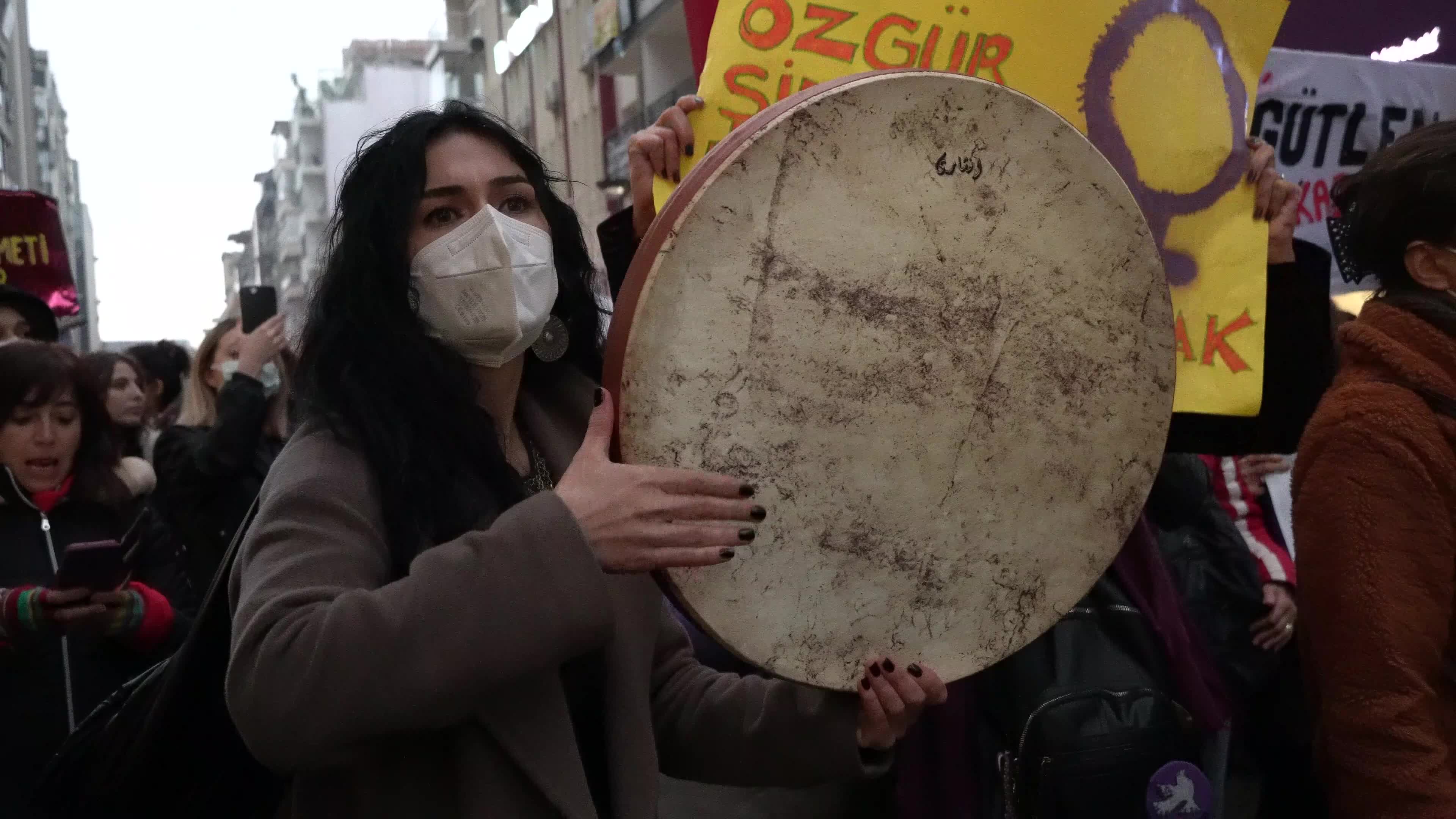 International Women's Day Demonstration In Turkey