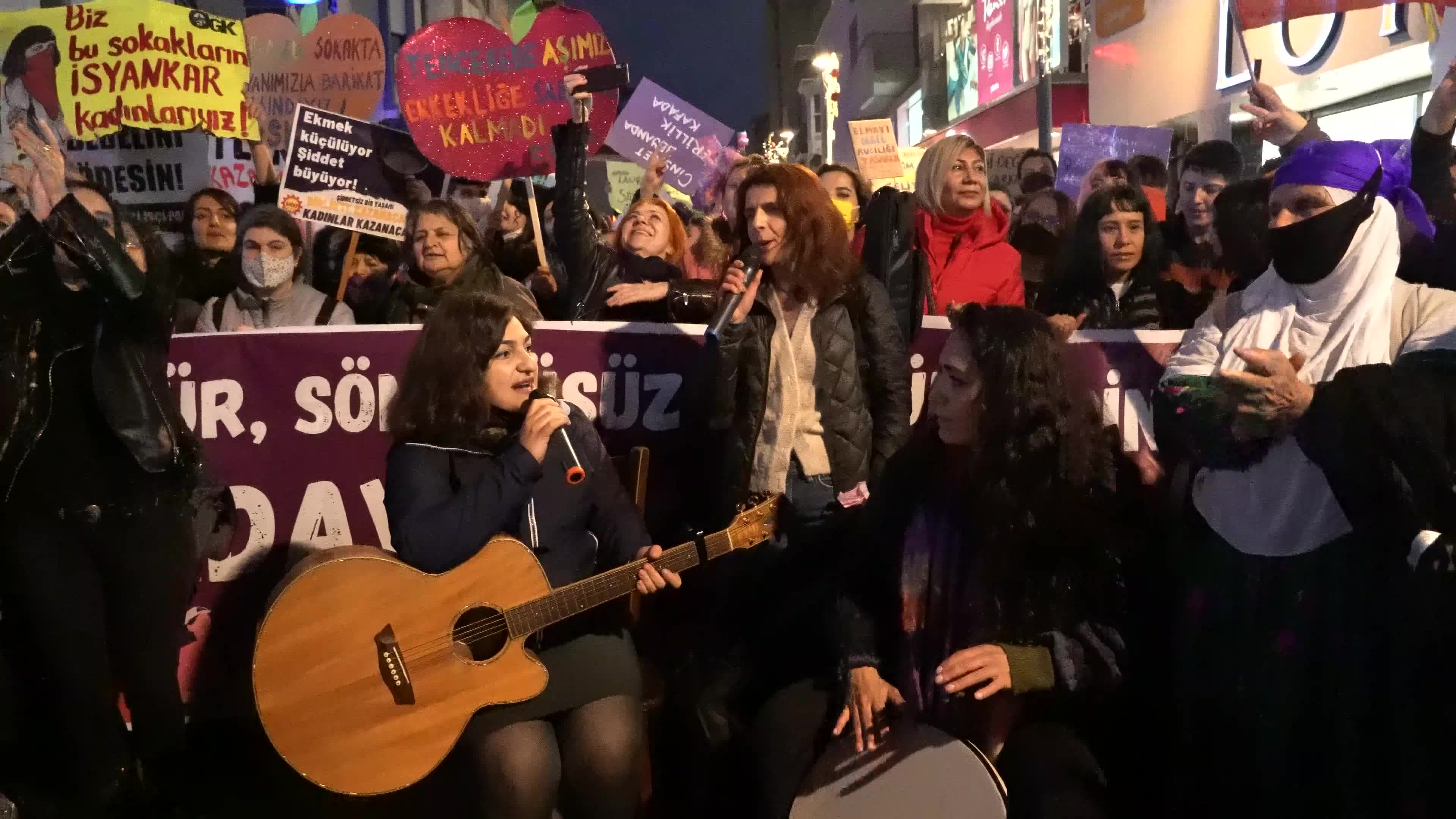 International Women's Day Demonstration In Turkey