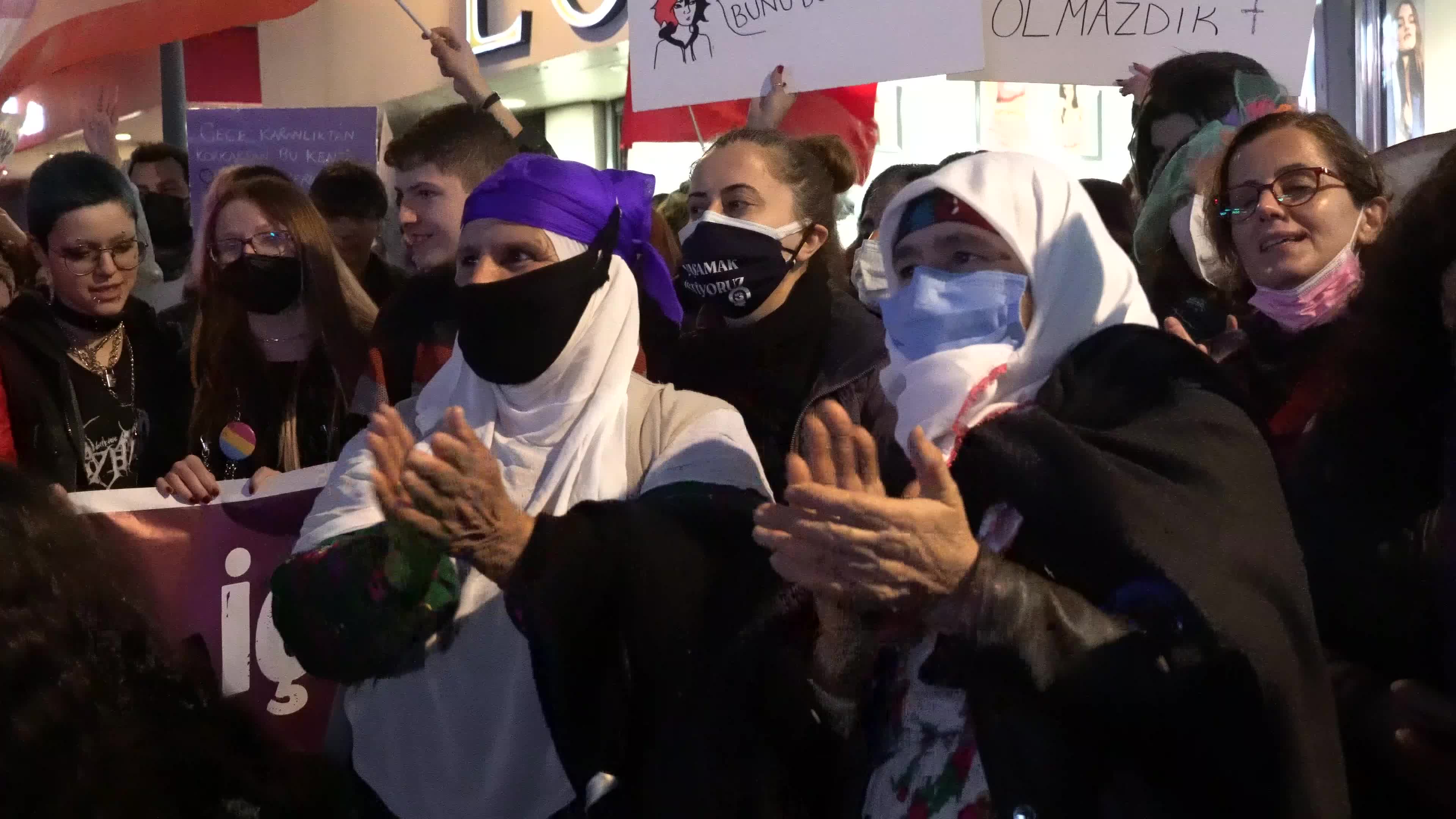 International Women's Day Demonstration In Turkey