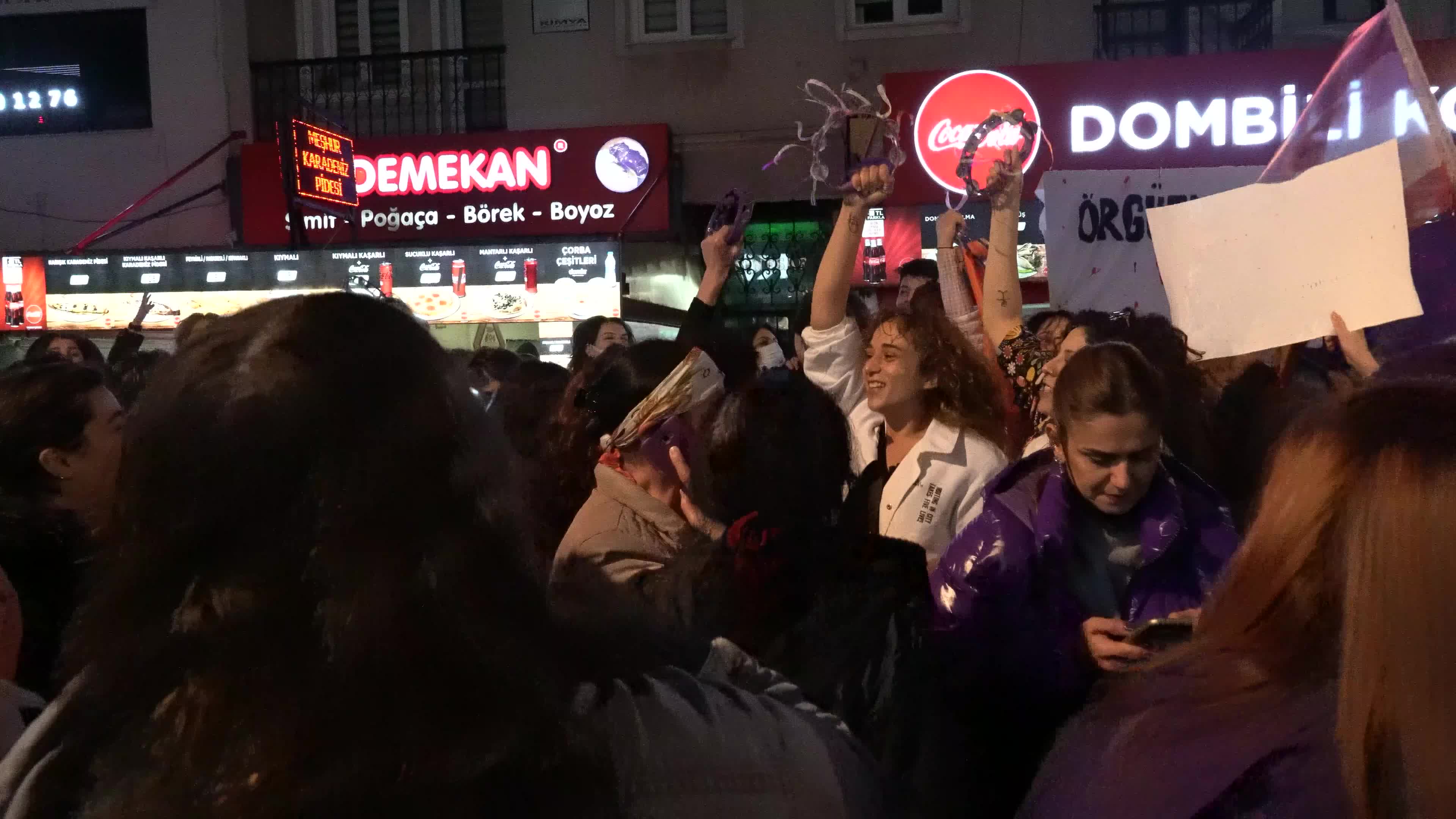 International Women's Day Demonstration In Turkey