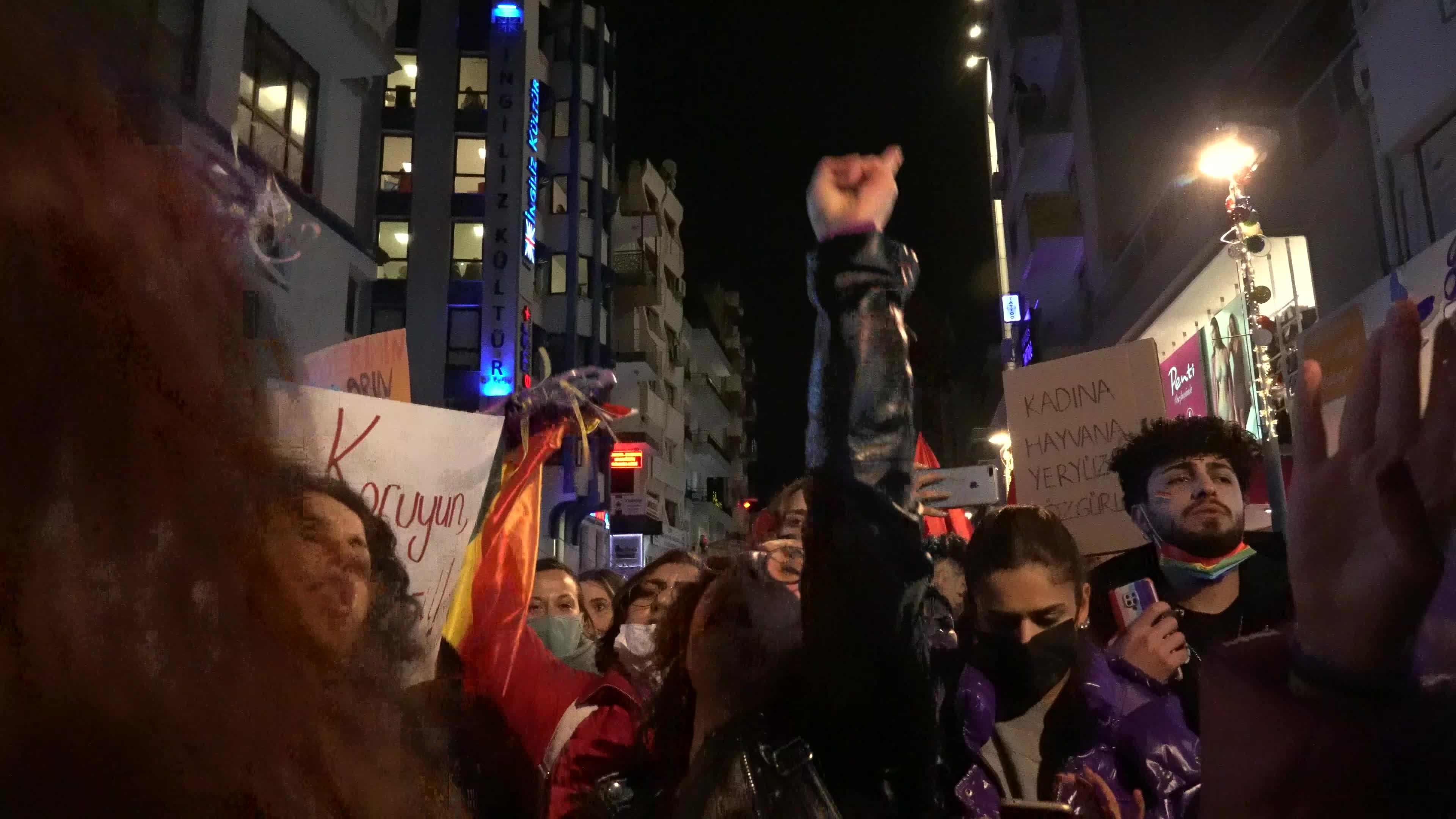 International Women's Day Demonstration In Turkey