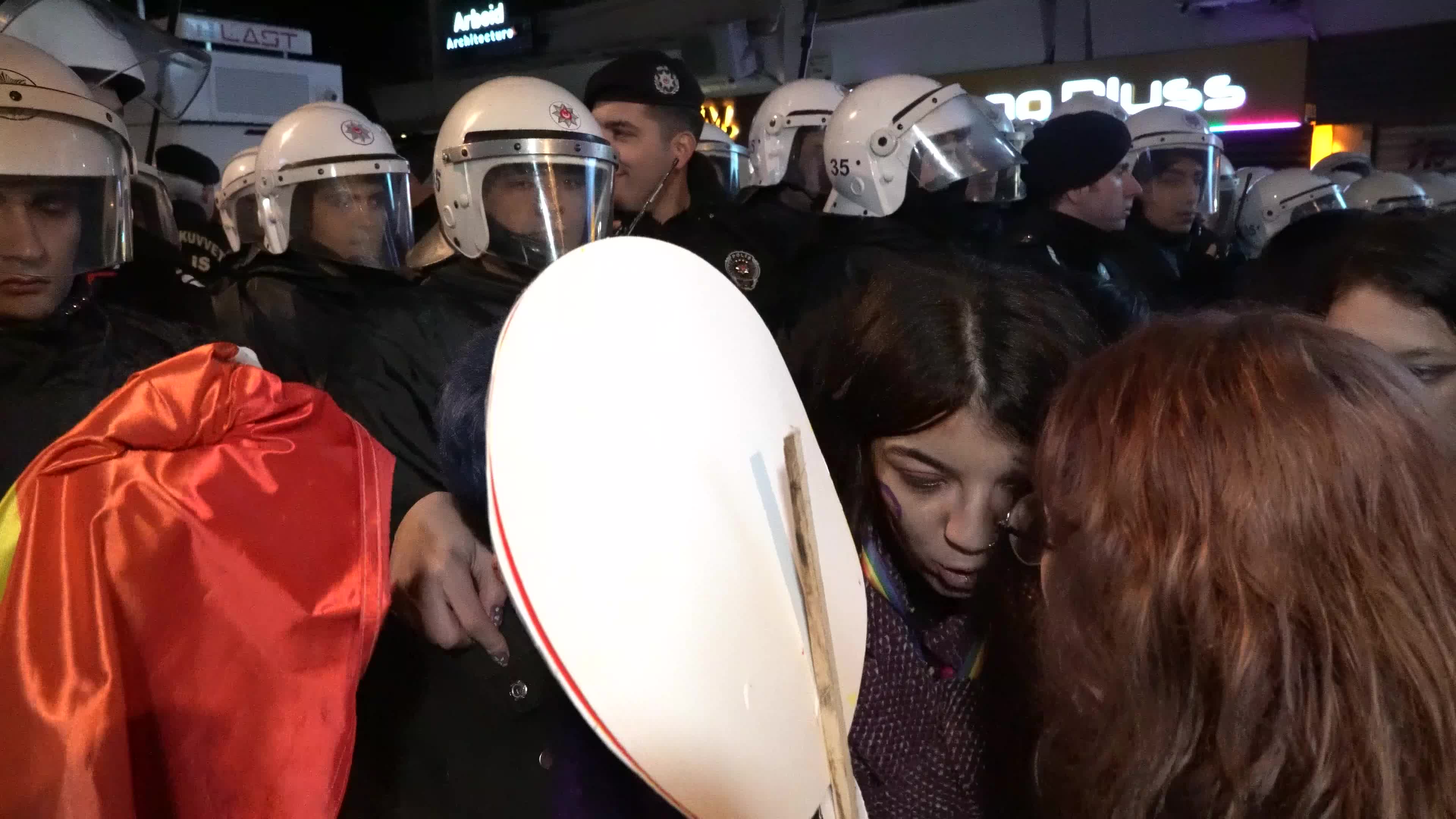 International Women's Day Demonstration In Turkey