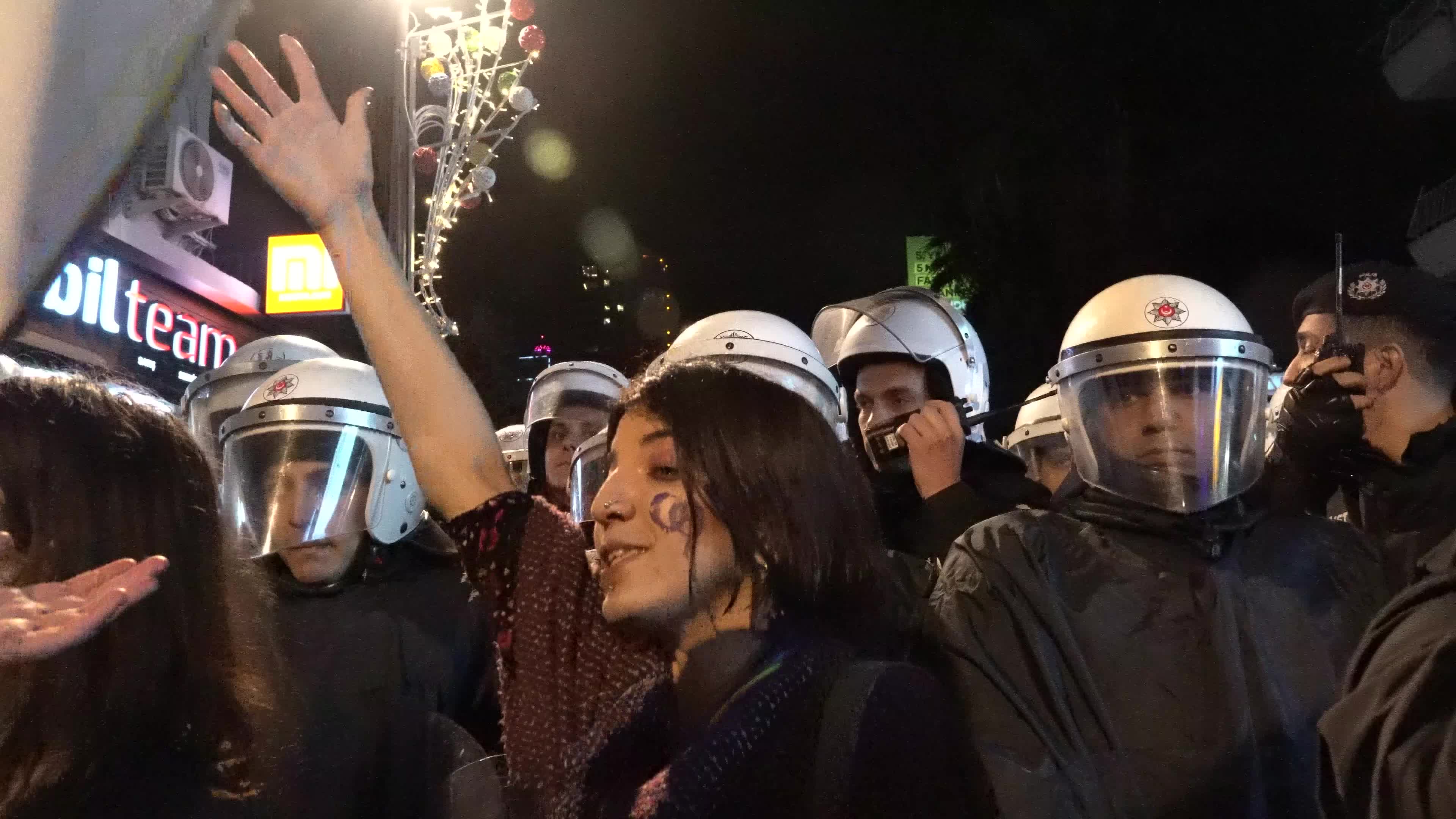 International Women's Day Demonstration In Turkey
