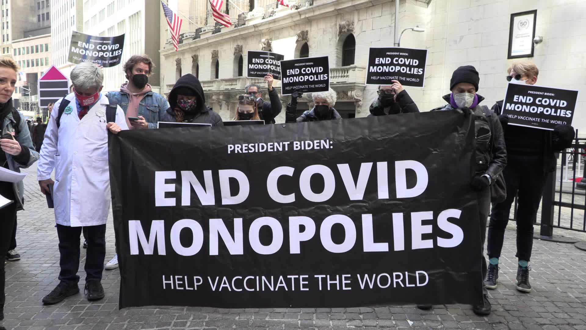 NYC: End COVID-19 Monopolies Protest
