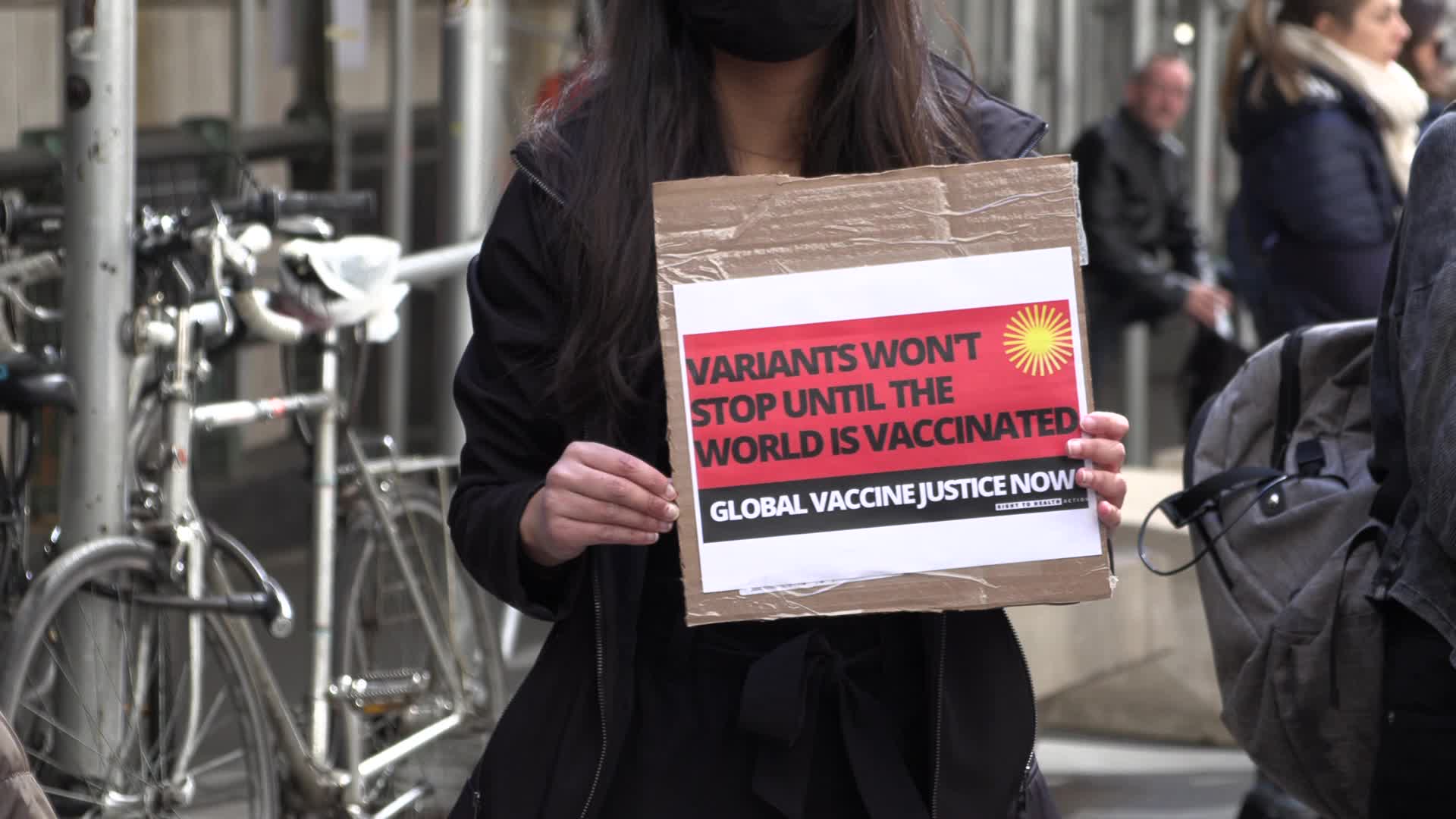 NYC: End COVID-19 Monopolies Protest